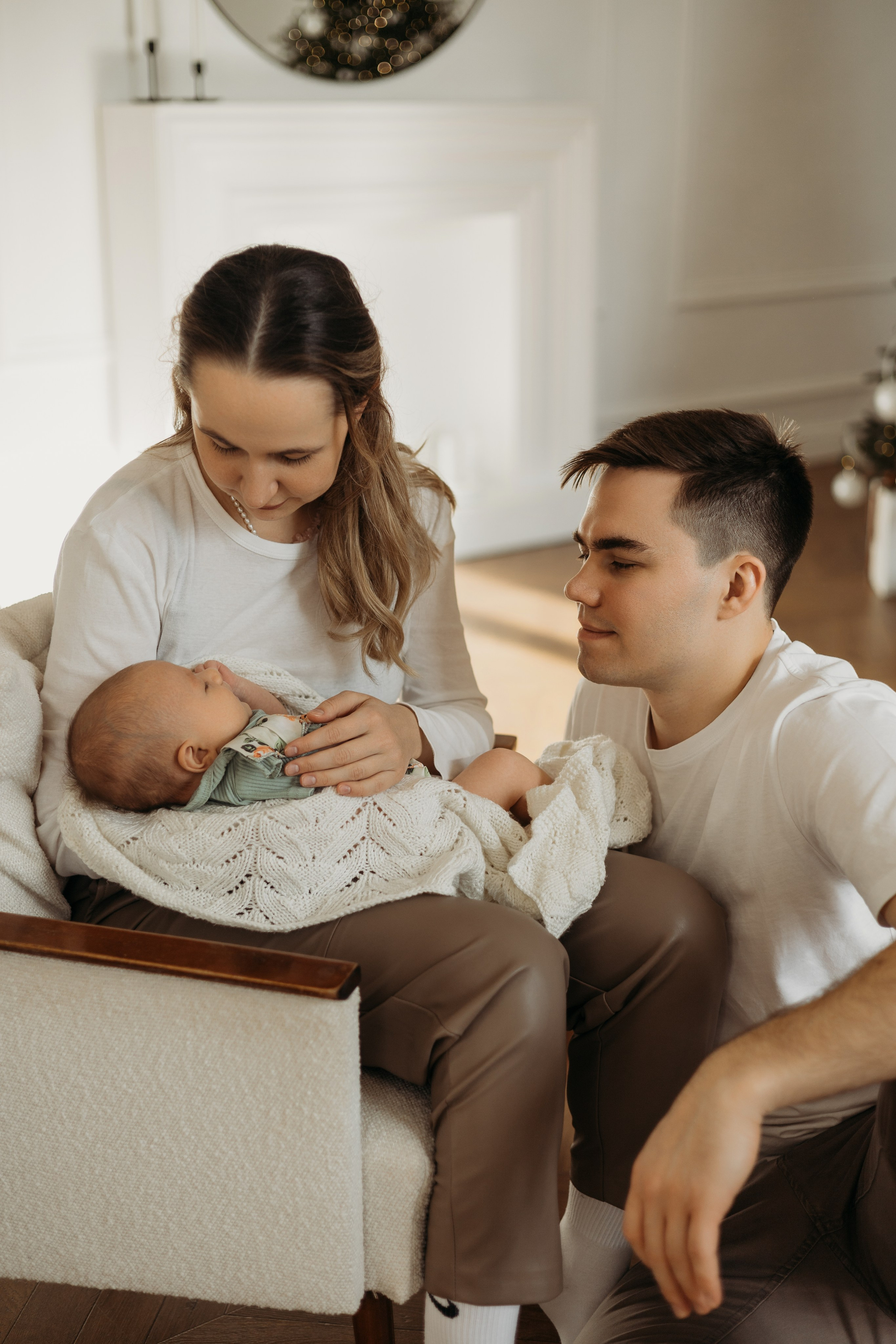 Семейная с малышкой. Самый теплый фотограф в Краснодаре Рябоконь Ксения