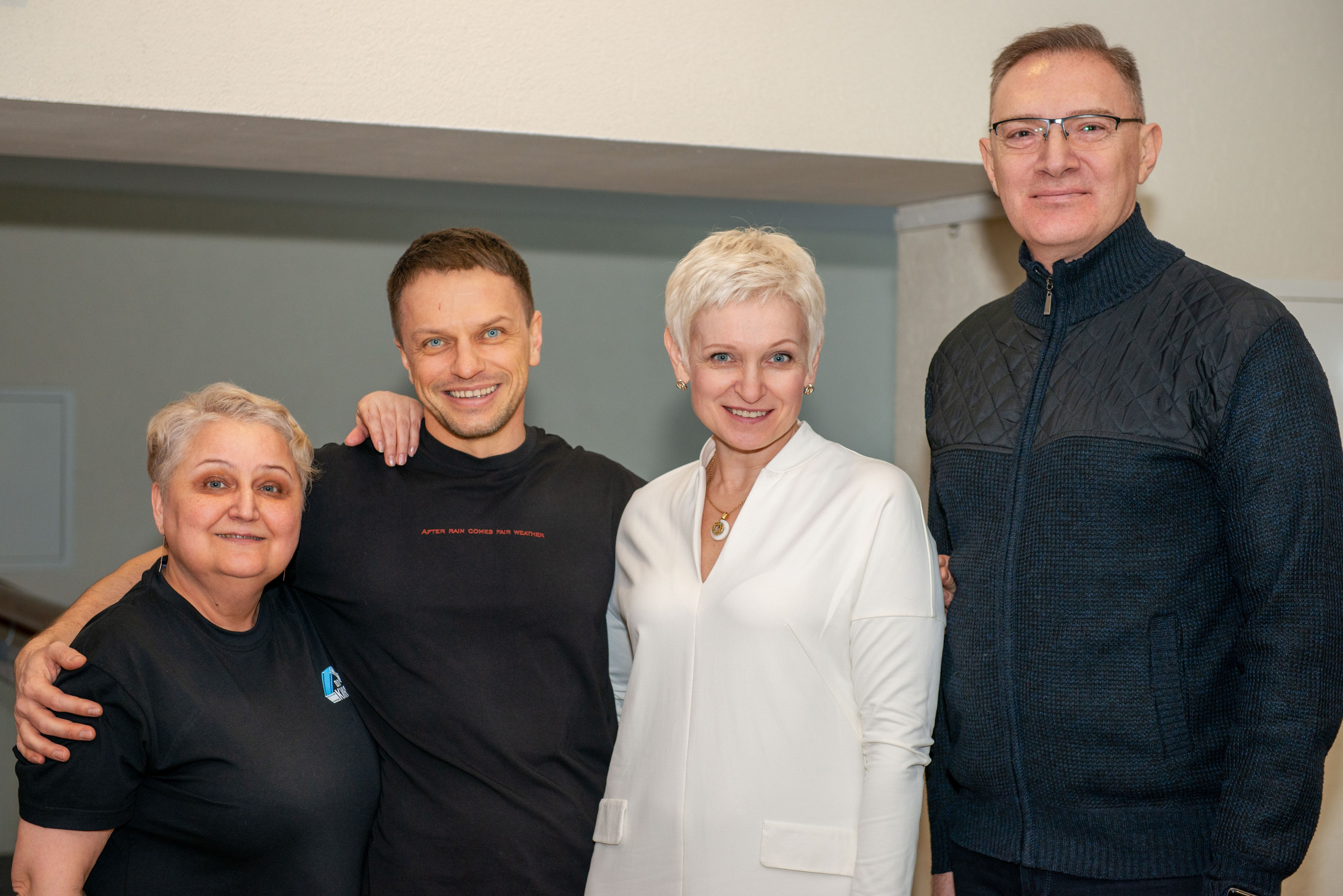 Съёмка в Доме кино