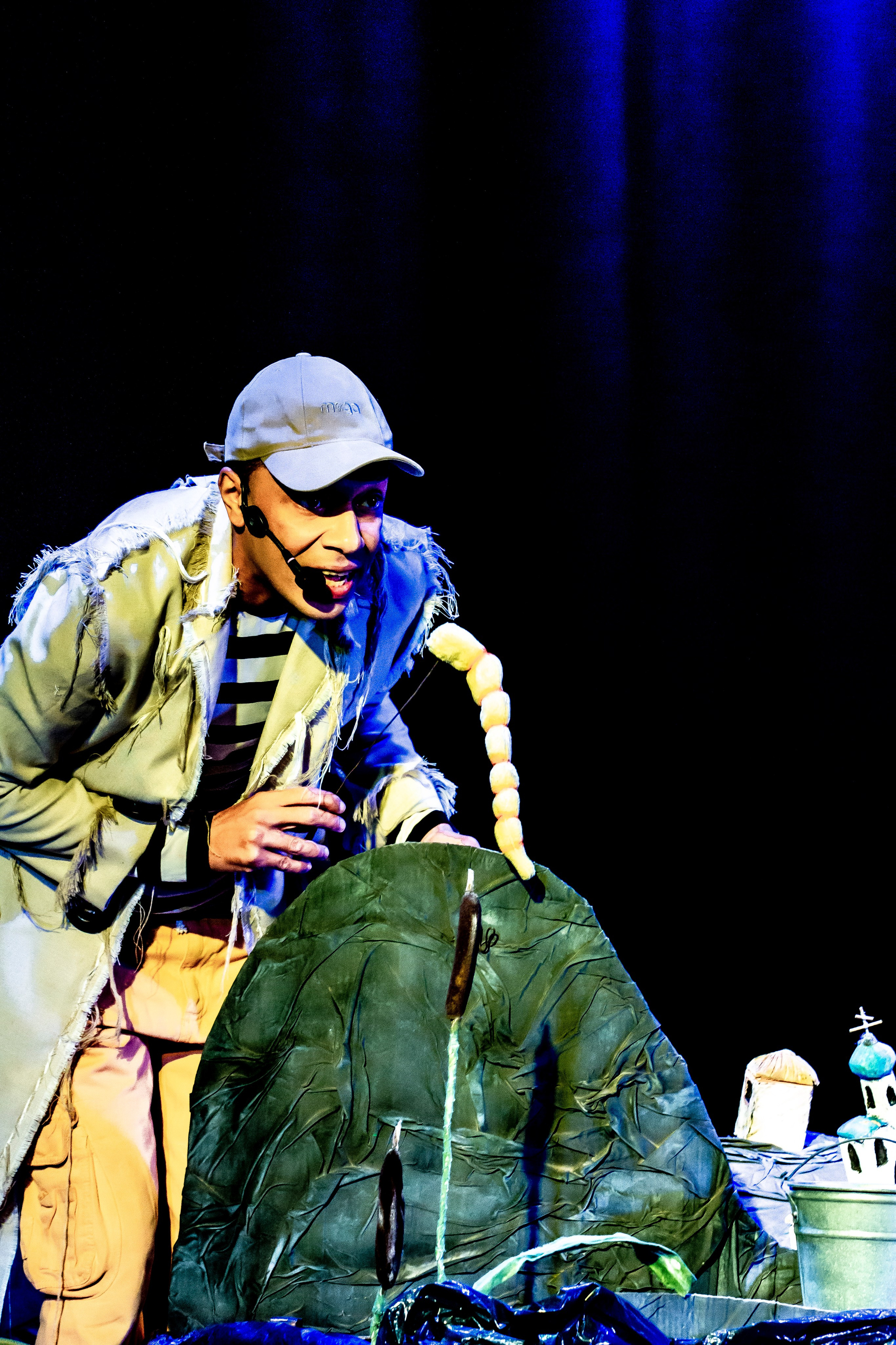 Спектакль театра Саквояж Лягушка путешествиница. Фотограф в Сочи Юрий Шептаев