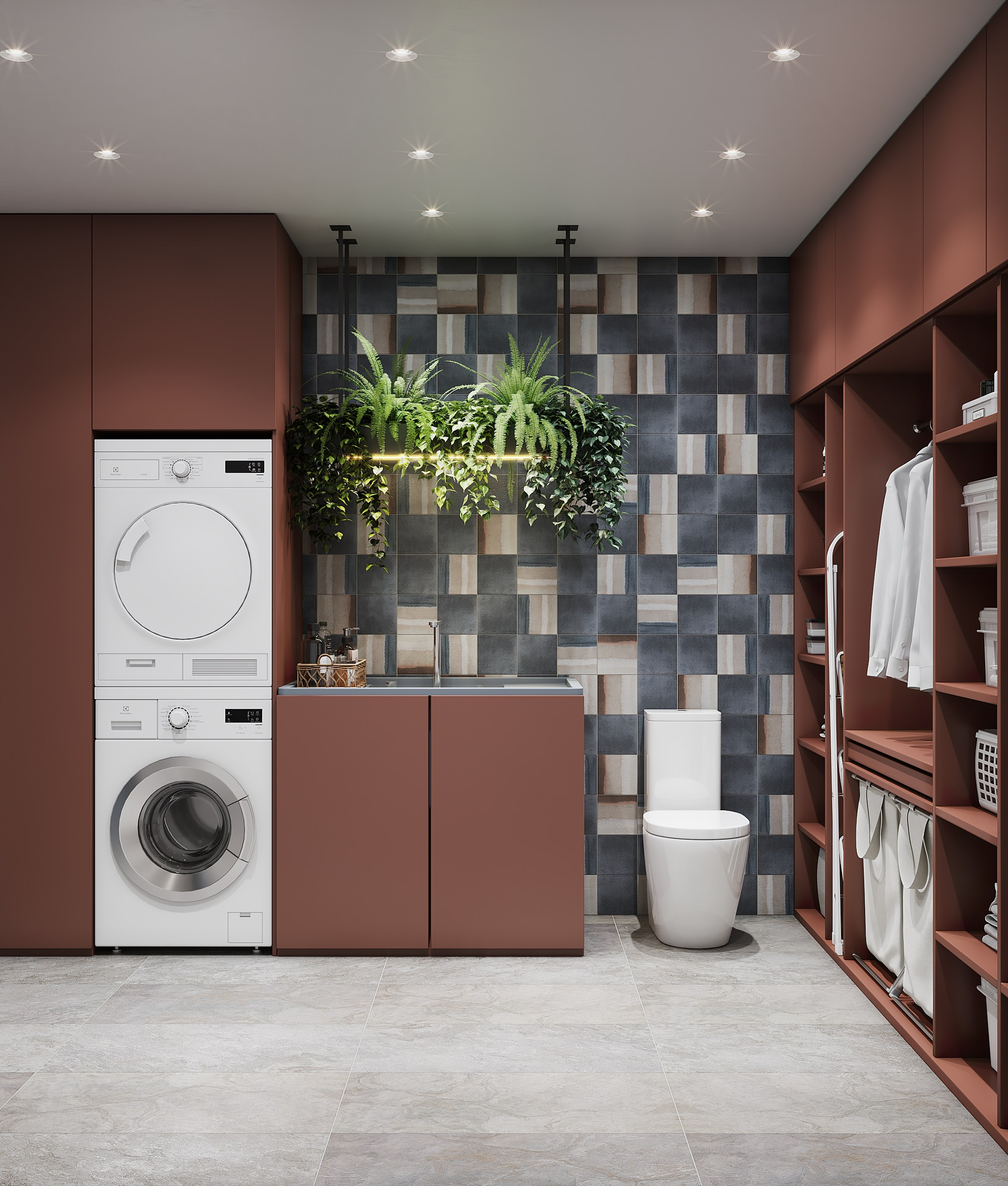 Вилла Елена. г. Геленджик пос. «Сосновка» дом 260 кв. м. Цель: для проживания семьи из 5 человек. Заказчики из г. Уфа. Дизайн интерьеров, строительство, ремонт домов и квартир в Геленджике