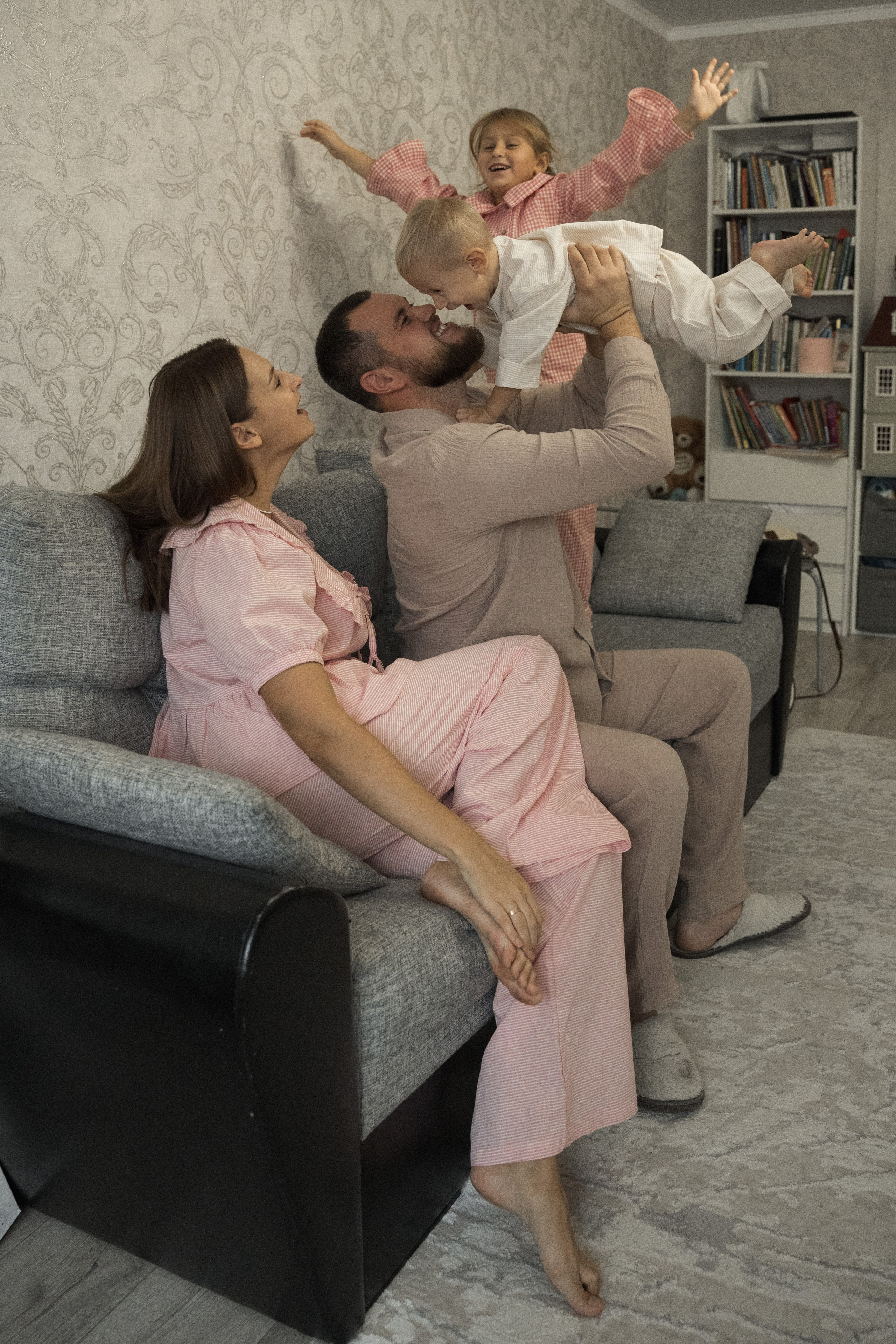 Женя, Аня и малыши. Фотограф в Старом Осколе и Воронеже Анастасия Епифанцева