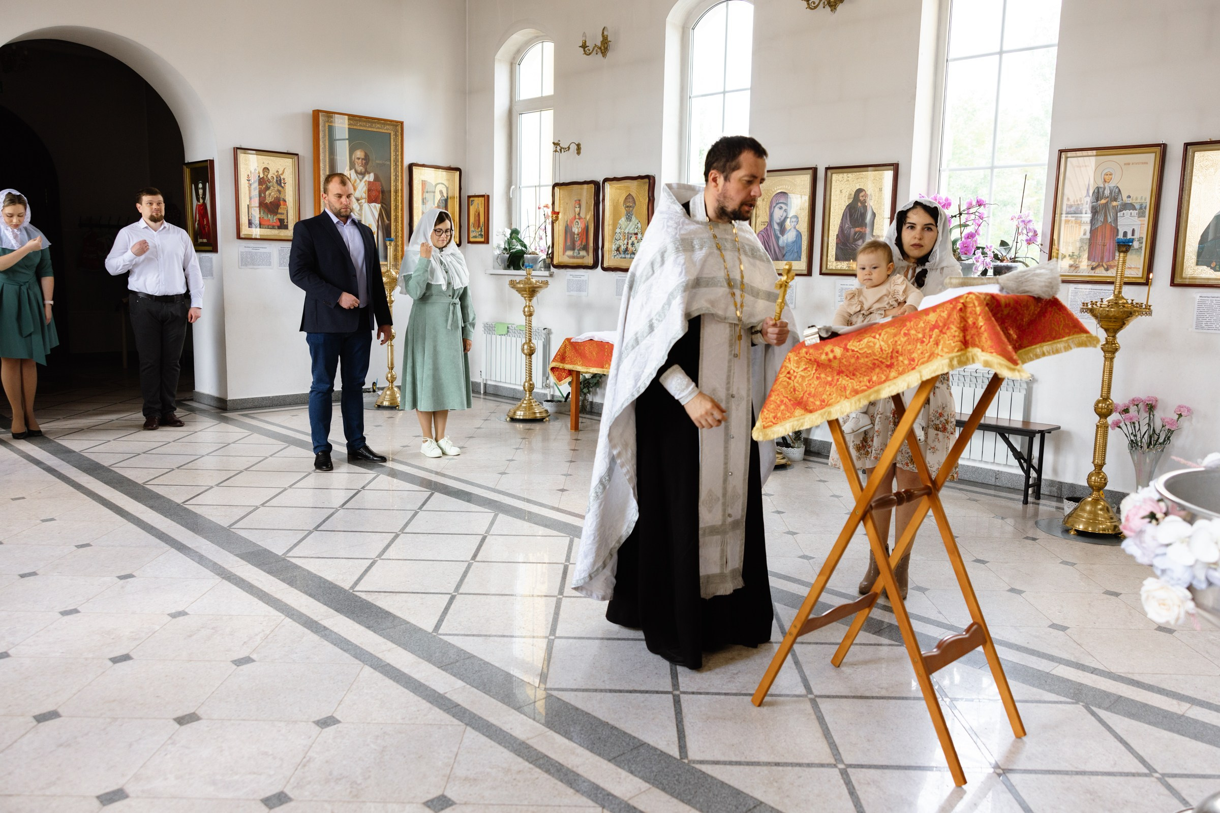 Таинство Крещения Марты (полная серия). Фотограф Липецк, Наташа Бурдачева