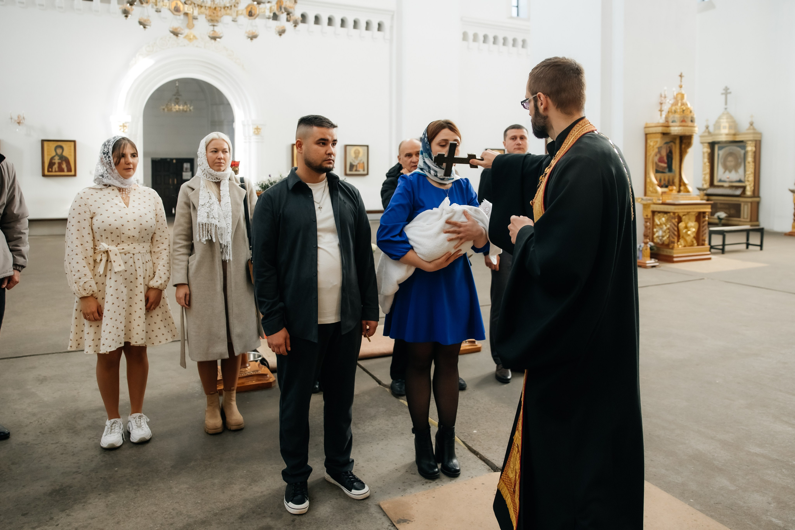 Крещение Мирославы. Храм иконы Божьей Матери «Всех скорбящих Радость». Фотограф ВИКА МЕДУЗА