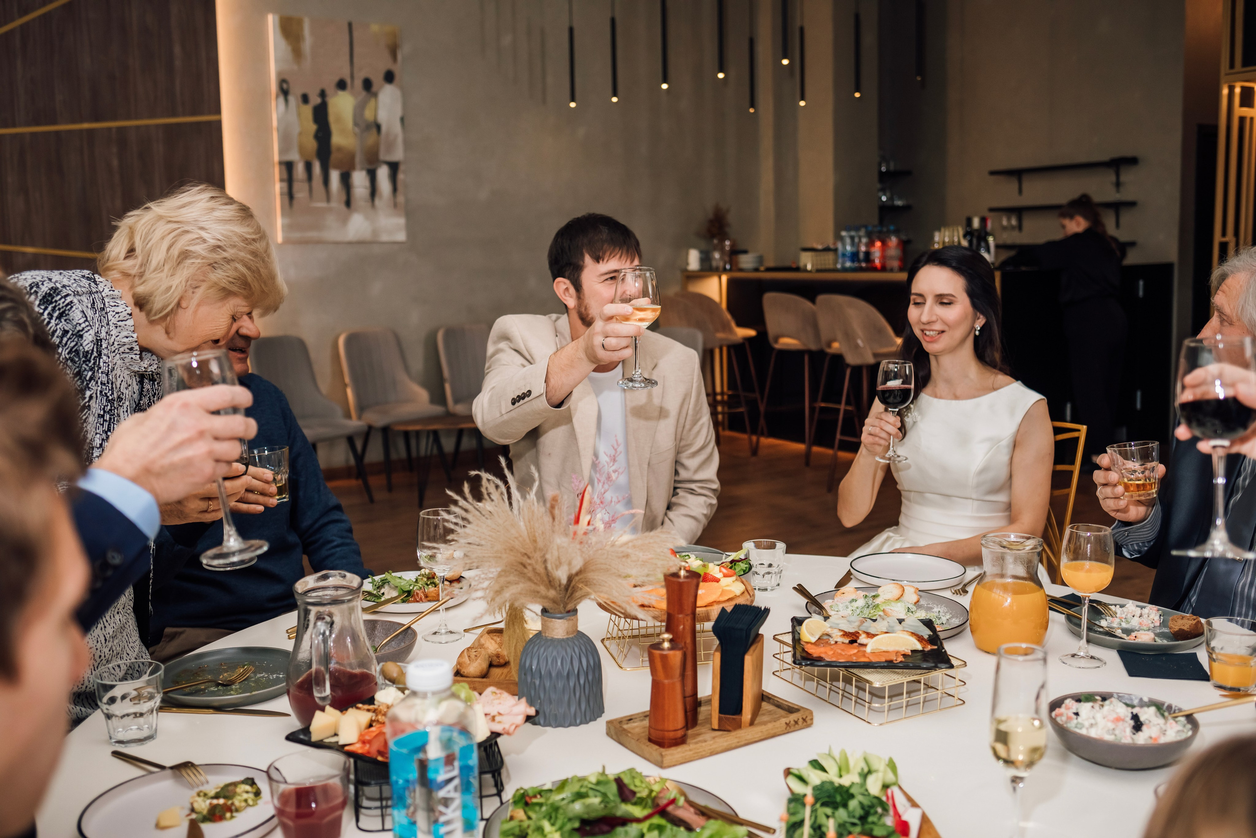 Таня и Миша. Свадьба в лофте. Свадебный и семейный фотограф в Москве Евгения Лисина