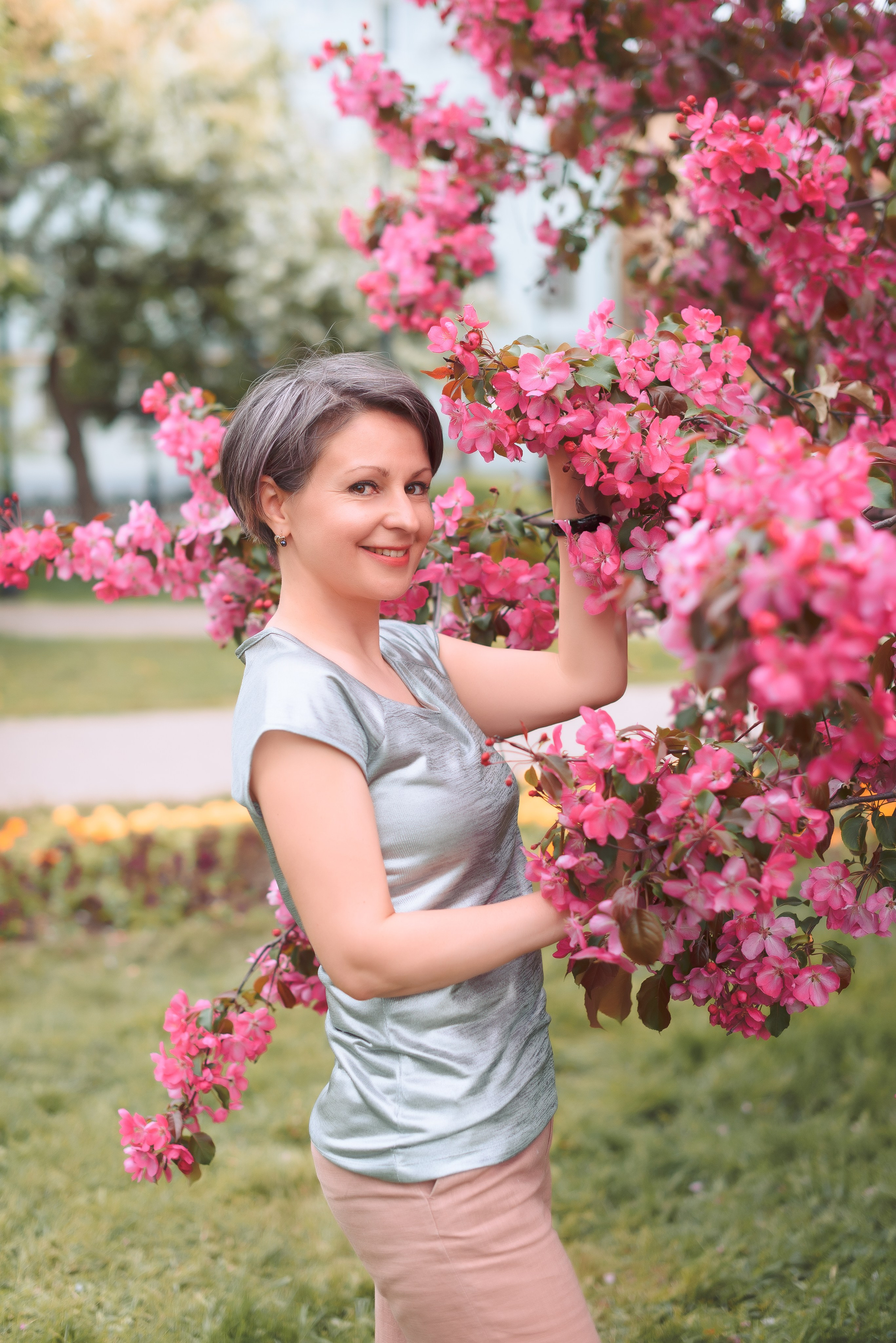 Весенняя прогулка Виктора и Наталии. Свадебный и семейный фотограф в Москве Юлия Винник
