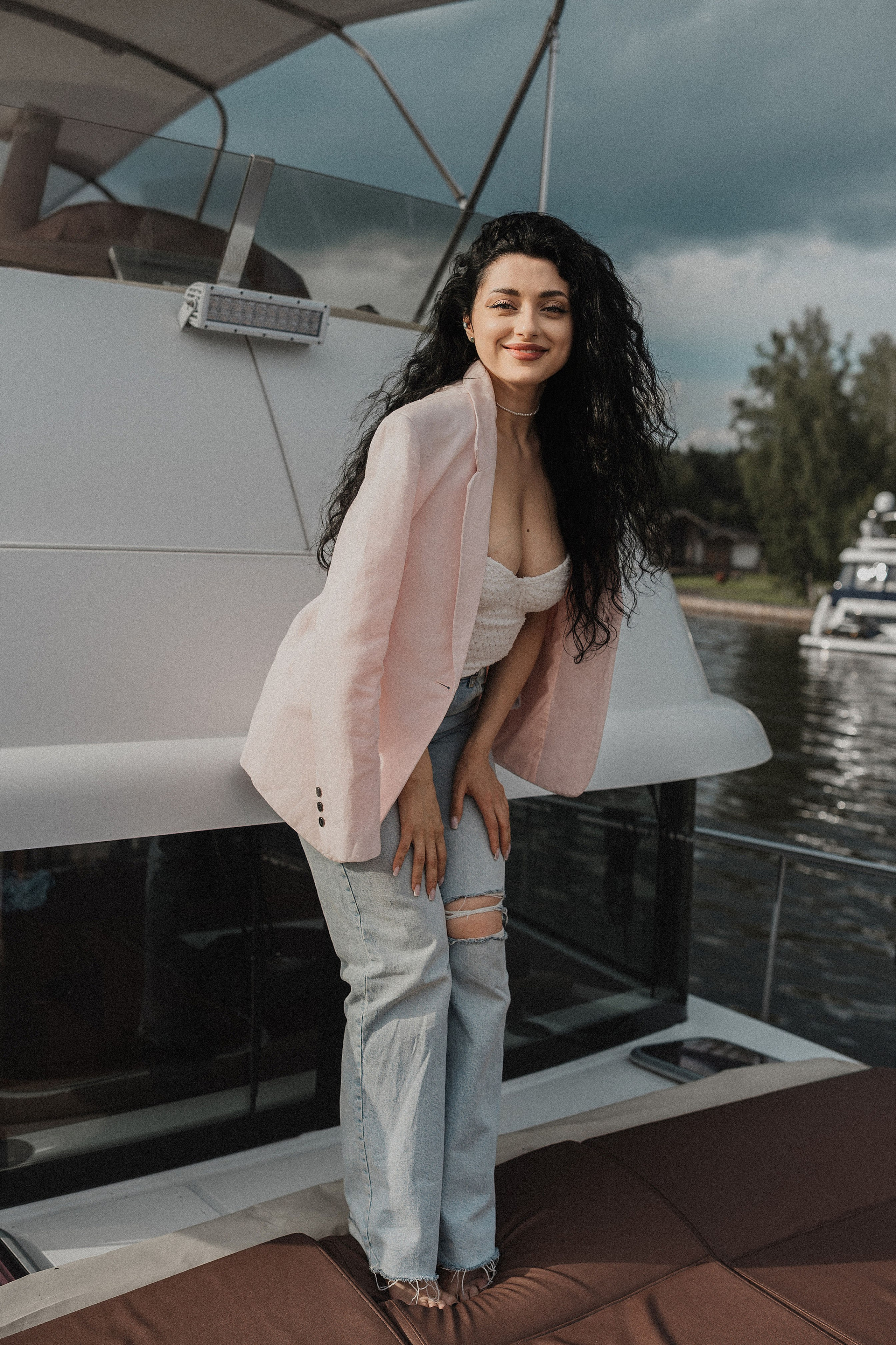 Девичник на яхте. Фотограф в Москве Ангелина Ким