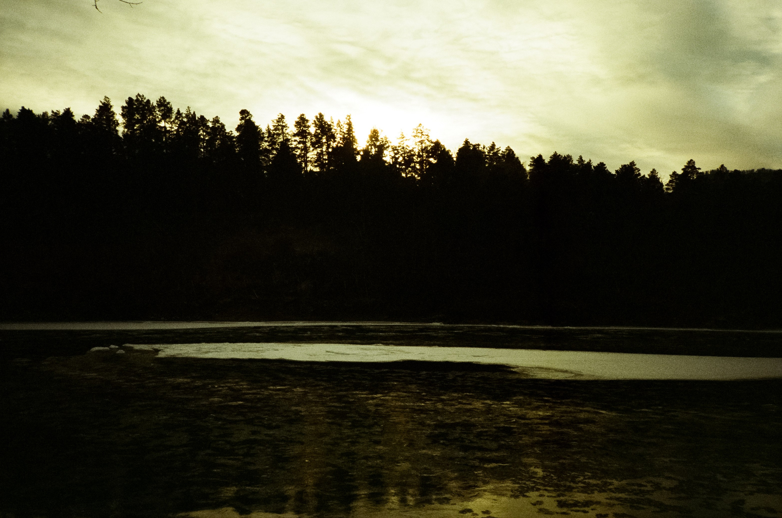 Дорога в сторону Сада Пионов, база Сила Алтая / 15 — 16 декабря 2023 г