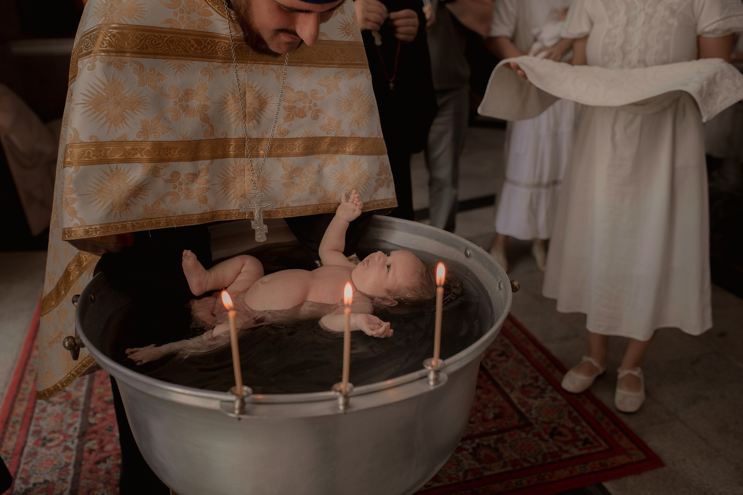 Крещение Нины и Екатерины. Фотограф на Крещение и Венчание в Ташкенте