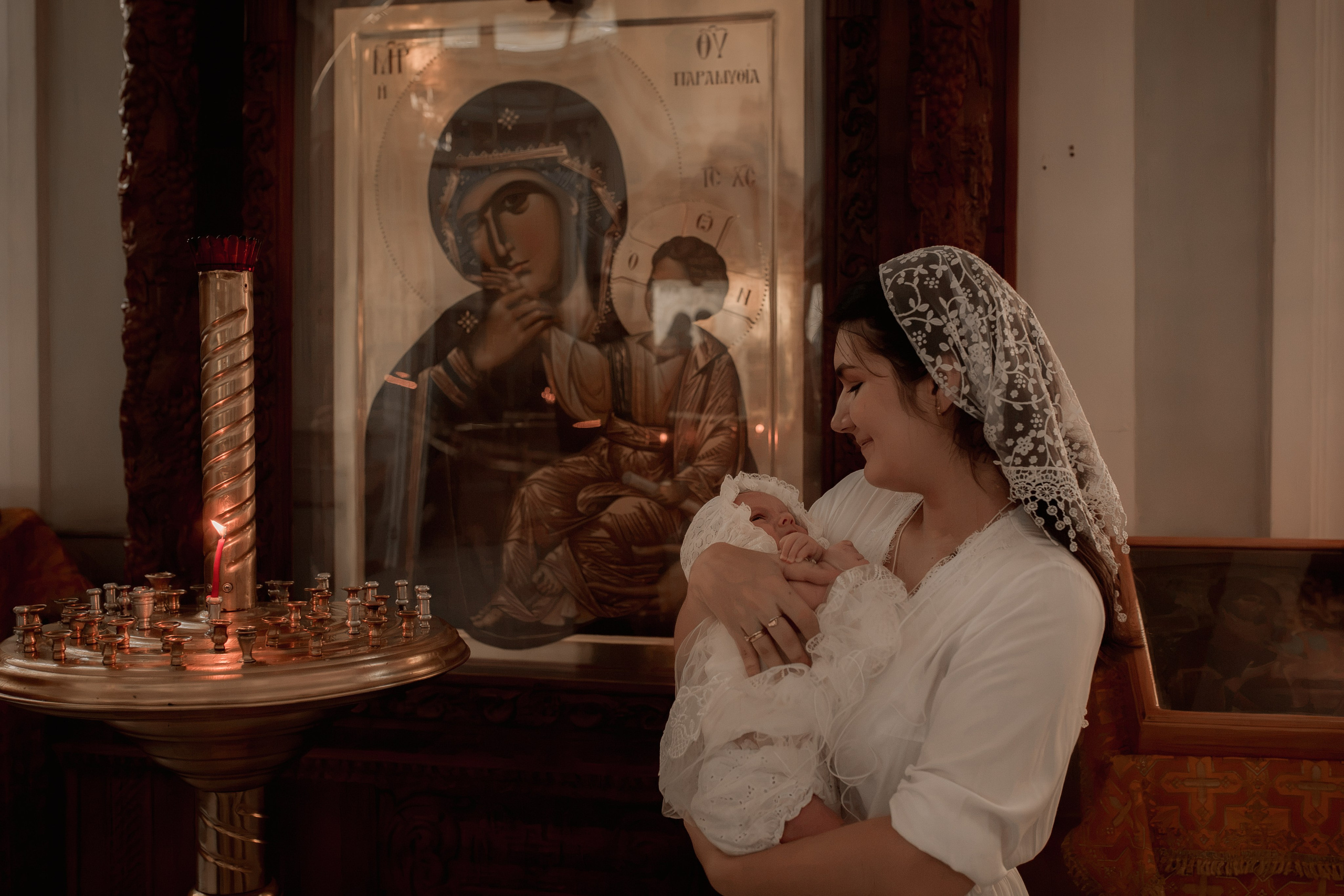 Крещение Нины и Екатерины. Фотограф на Крещение и Венчание в Ташкенте