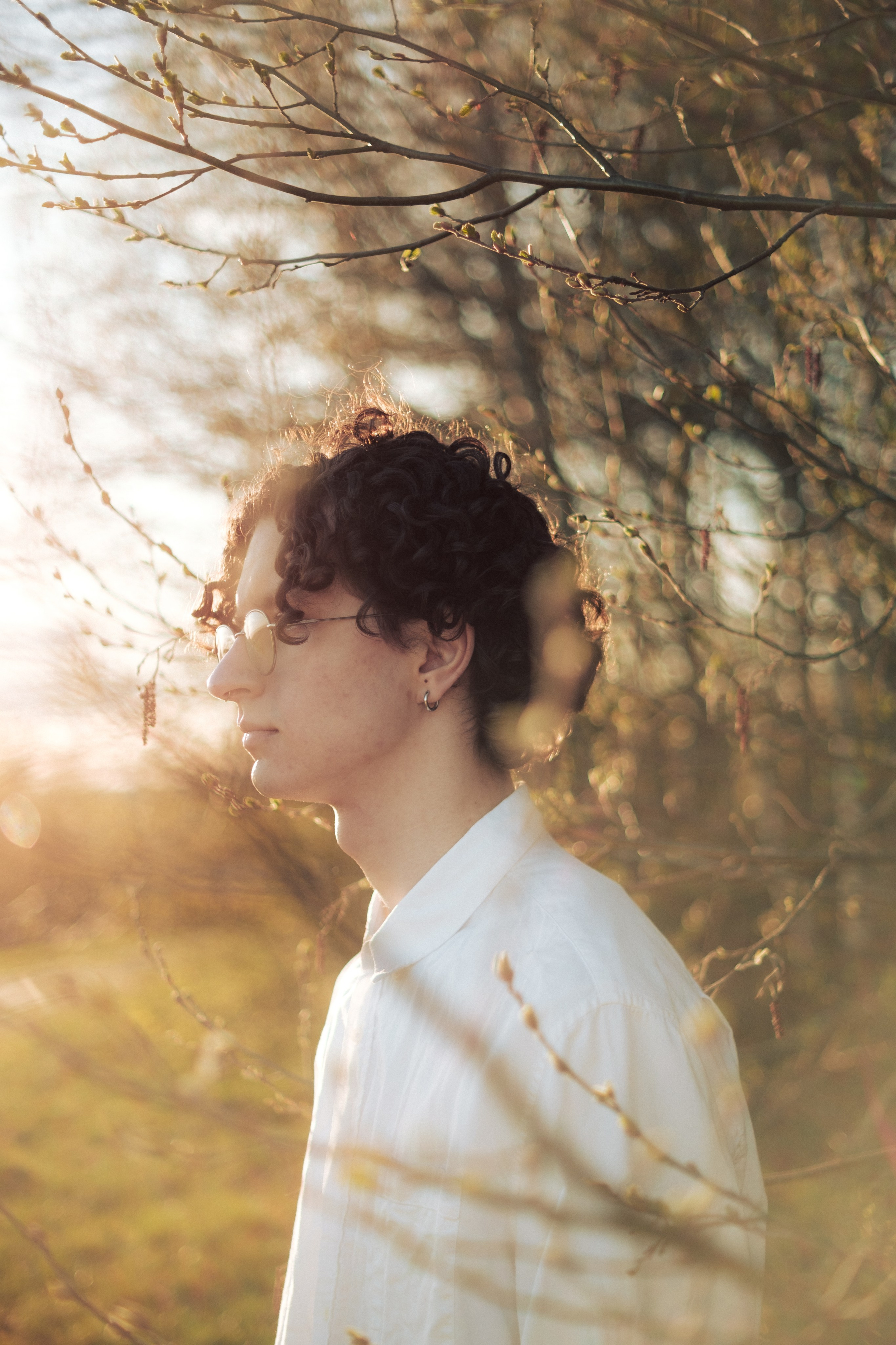 Андрей. Съёмка в поле. Lickord