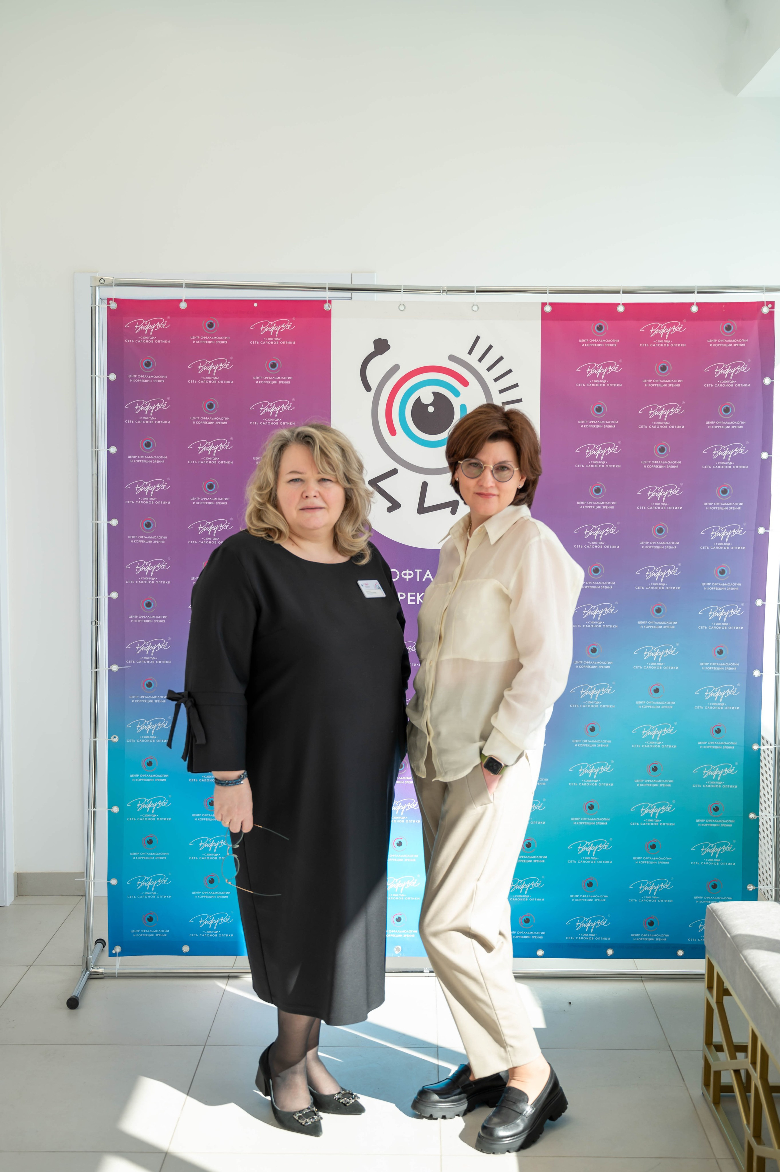 Съёмка открытия оптики