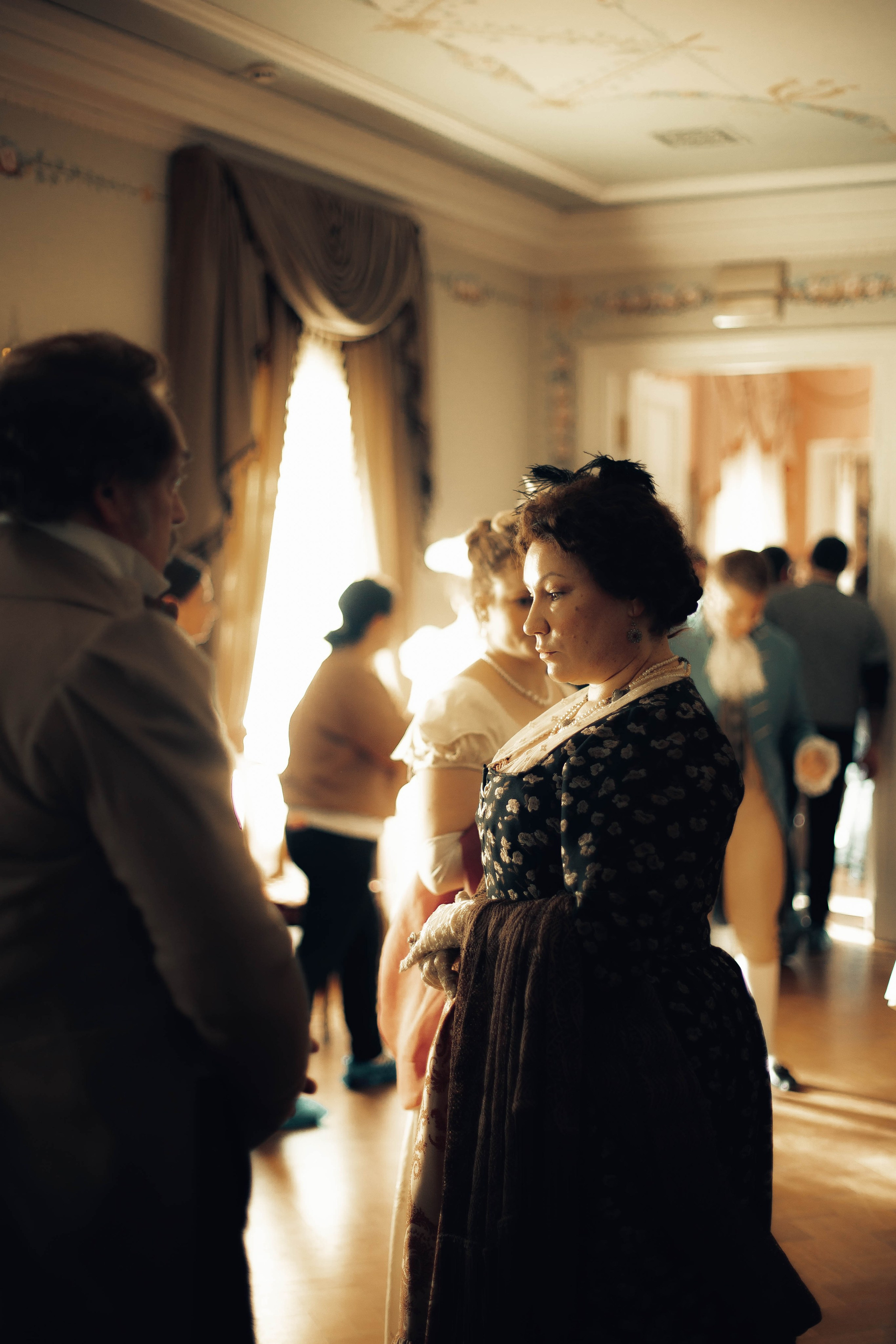 Бэкстейдж с фильма «Онегин». Фотограф Veronika Potaseva