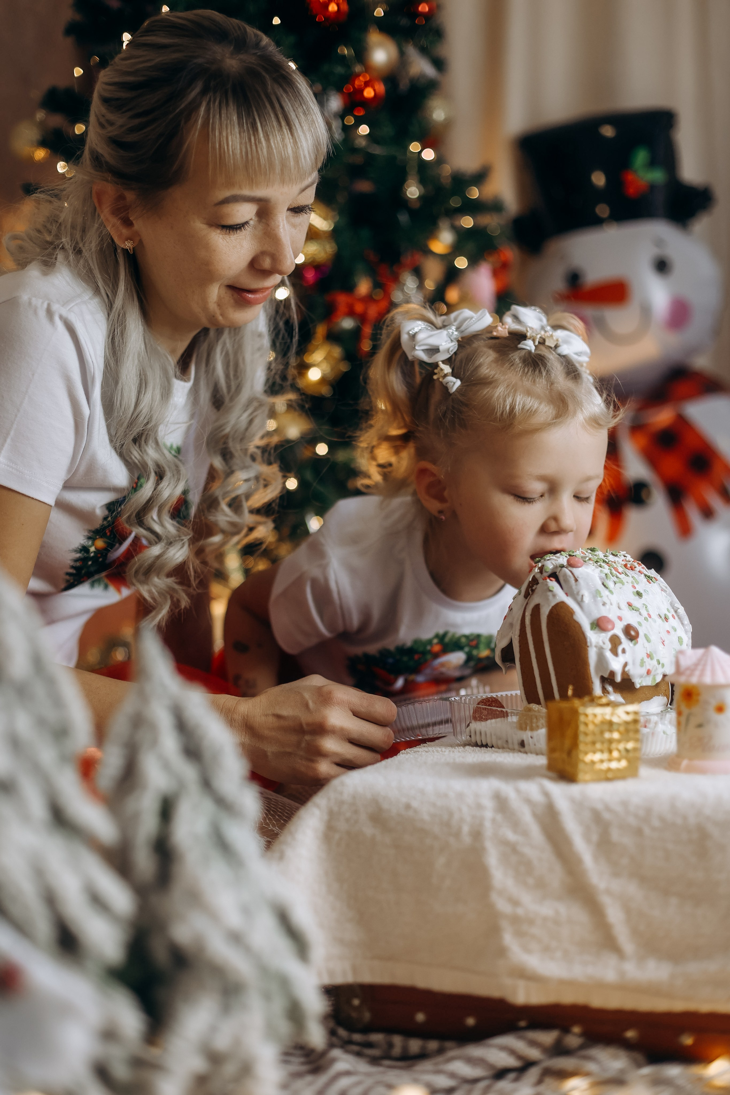 Новогодняя история Светланы и Даши. Детский и Семейный фотограф Елена Карпушина