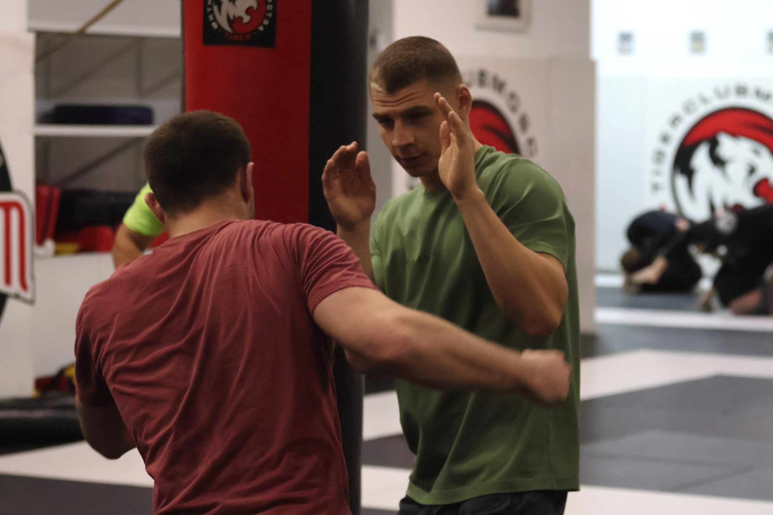 Тренировка по боксу в клубе Tiger. Спортивный и репортажный фотограф Ермакова Светлана