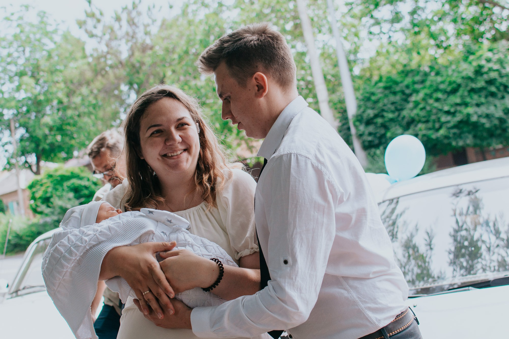 Выписка из роддома. Фотограф Ростов-на-Дону | фототерапевт