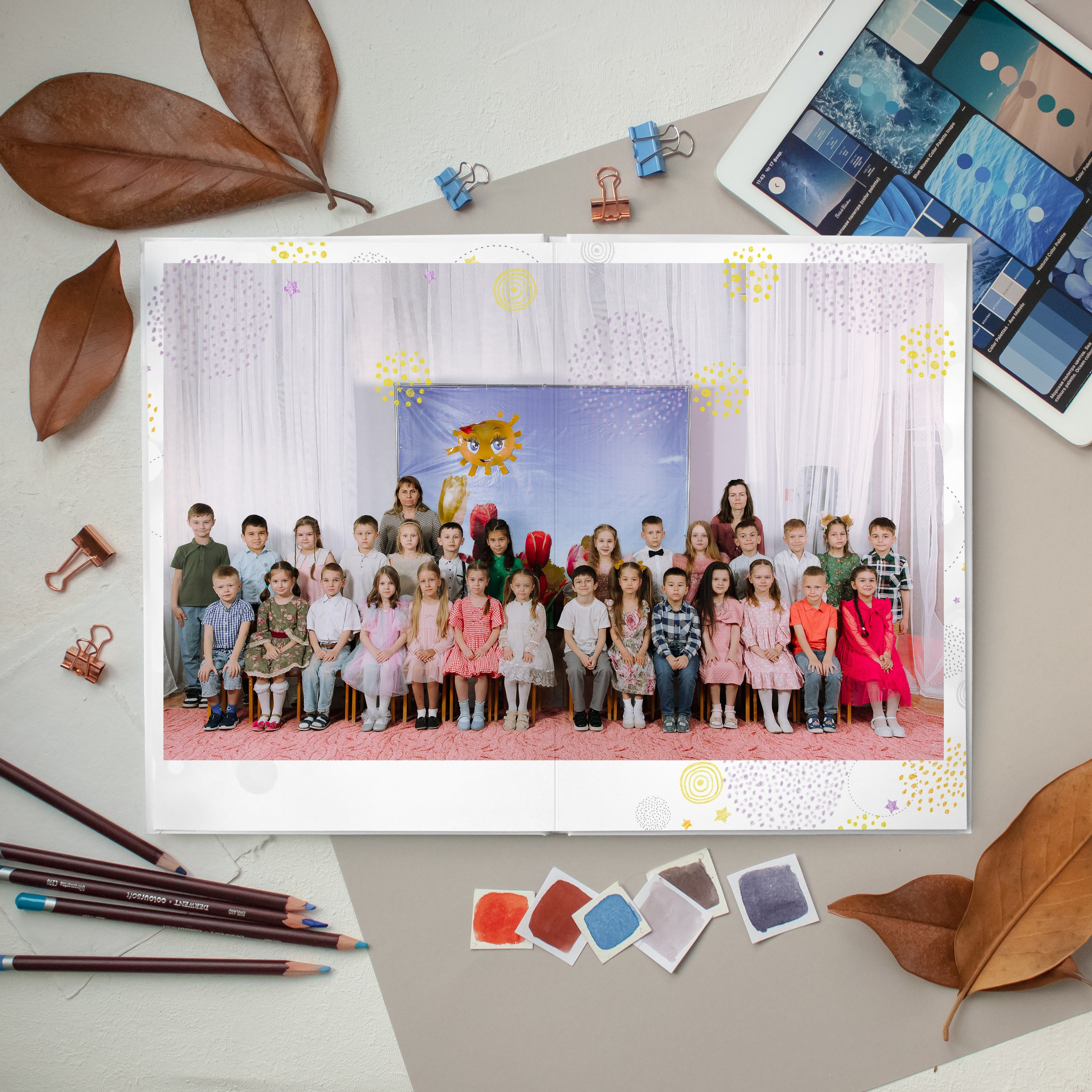 Книга 6 страниц дет сад. Выпускные альбомы Натальи Бутко: Новороссийск, Анапа, Геленджик