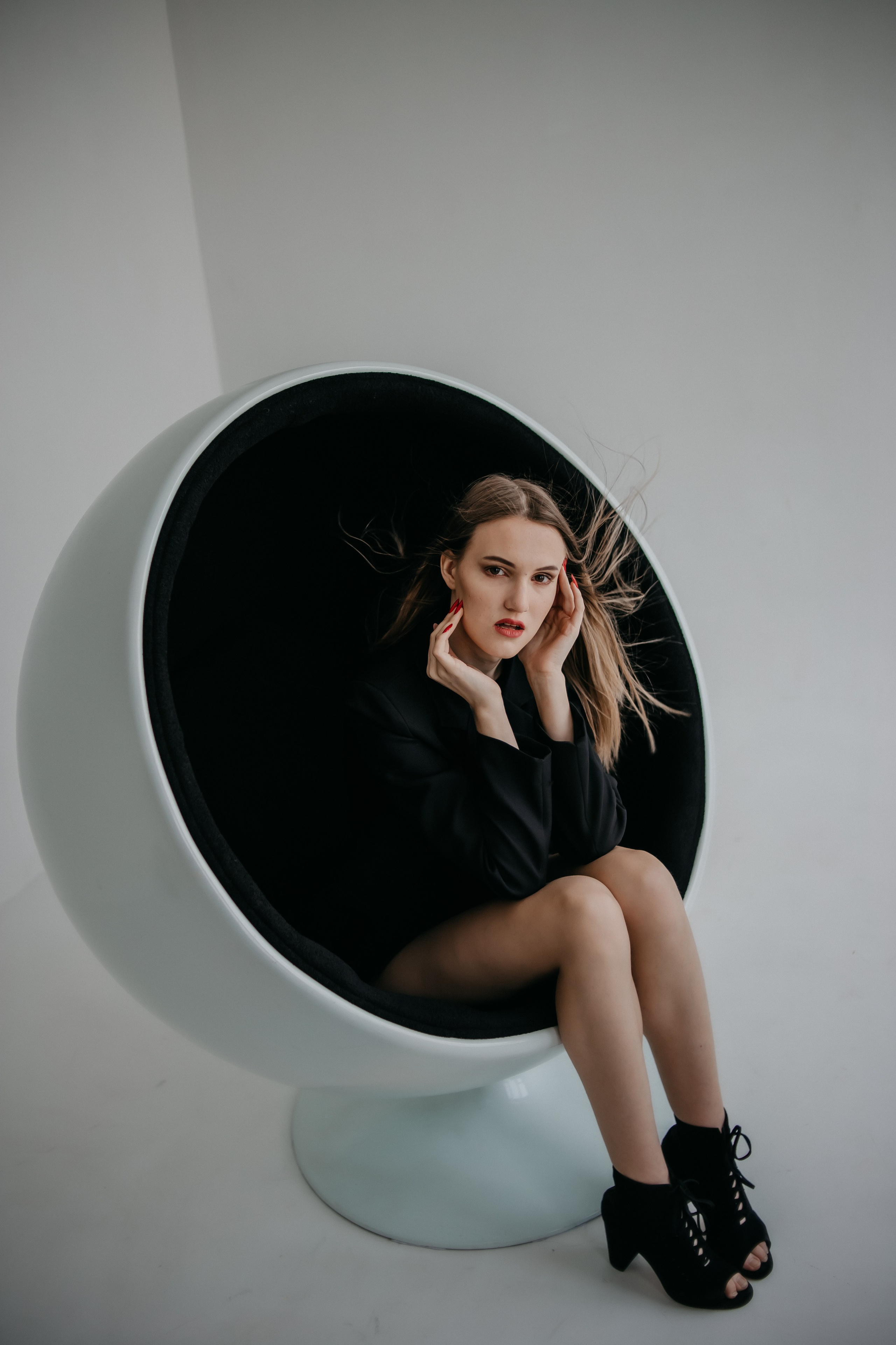 Татьяна. Черный ангел. Фотограф Регина Крикунова г. Красноярск