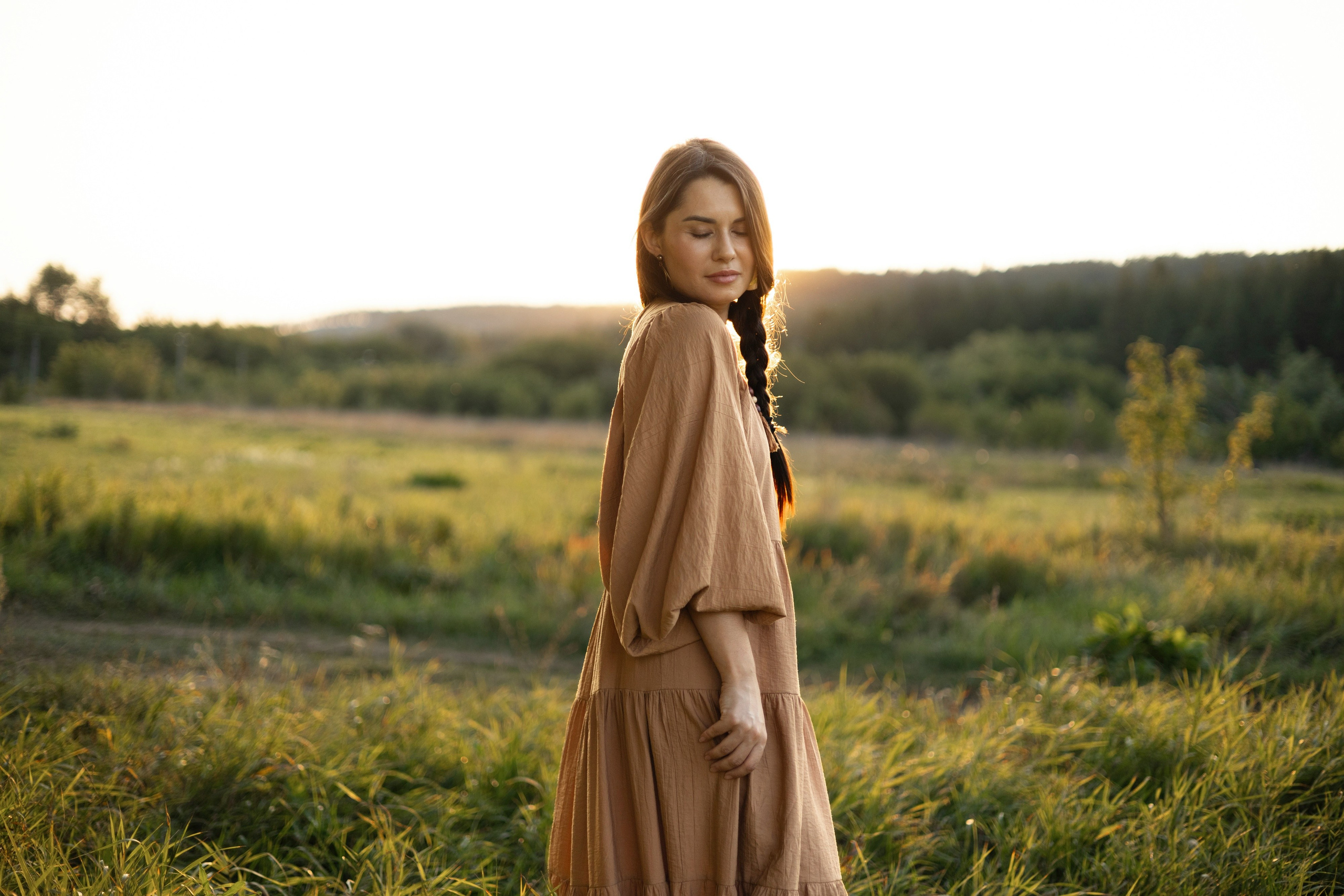 Индивидуальная фотосессия на закате в Альметьевске. Свадебный фотограф  Казань Альметьевск Айдар Гарайшин