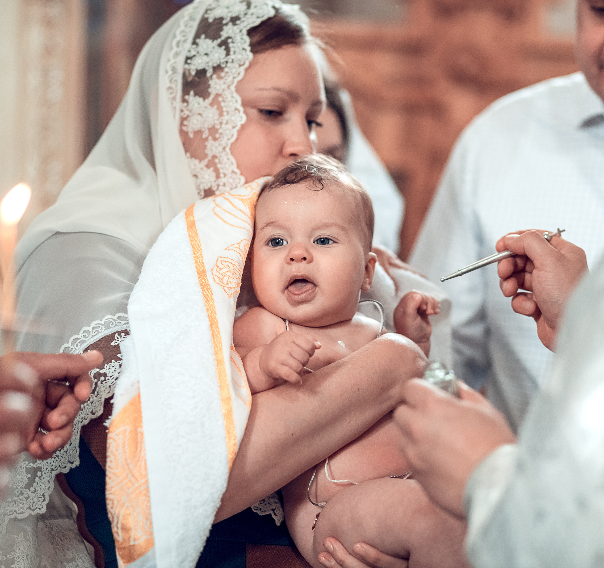 Съемки в храме. Семейный и церковный фотограф в Нефтеюганске