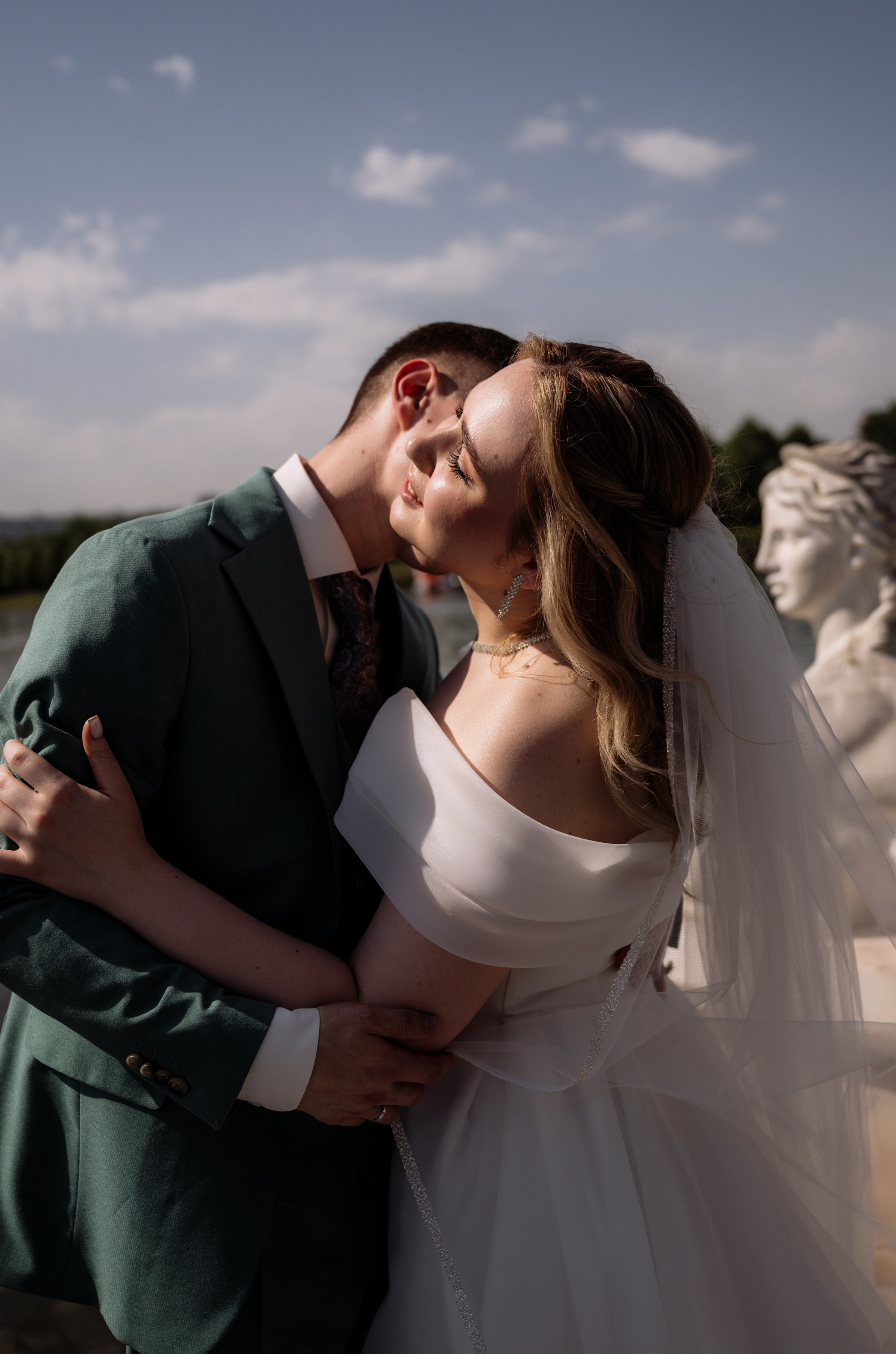 Свадебная прогулка в Царицино. Фотограф в Москве Алёна Степутенко