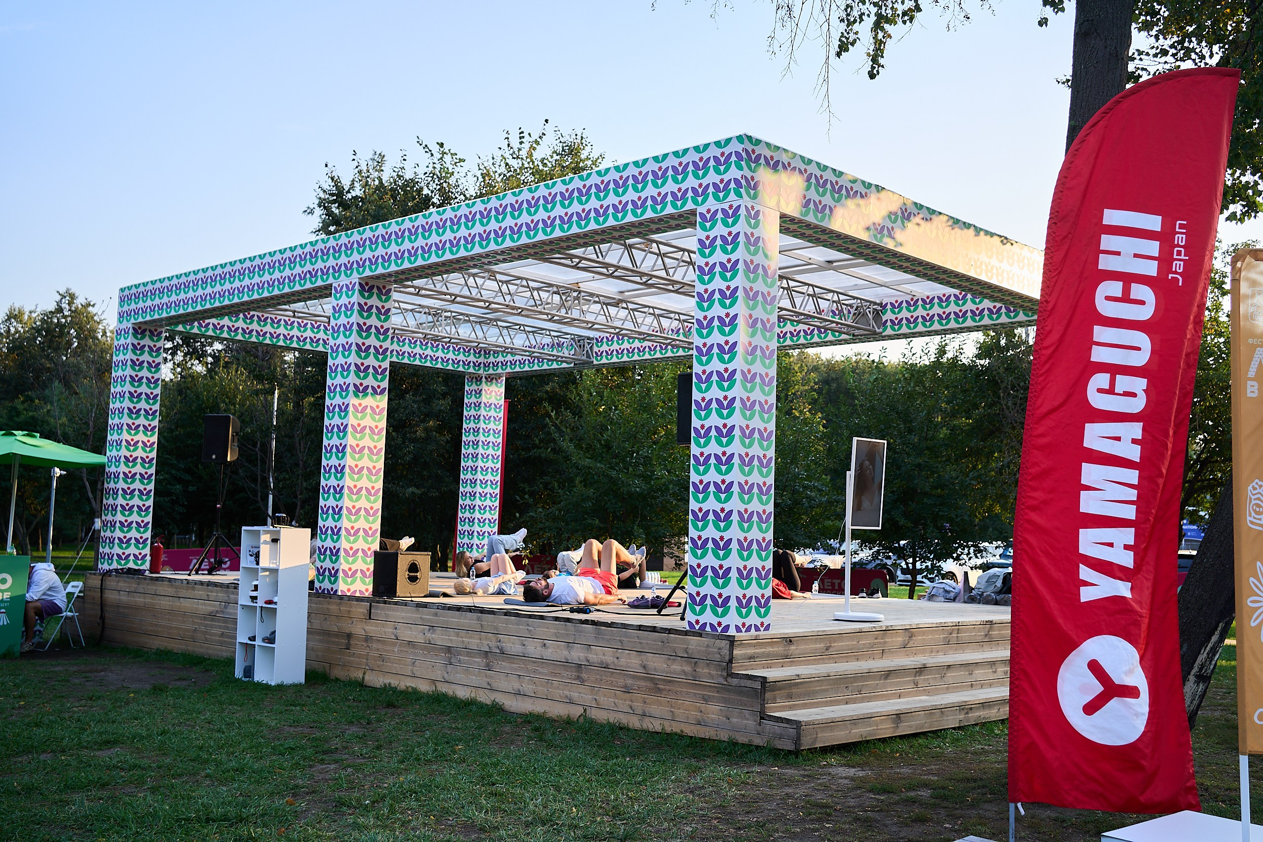 Yamaguchi / открытая тренировка «в стиле Пилатес». Фотограф и Видеограф в Москве. Олег Корушев