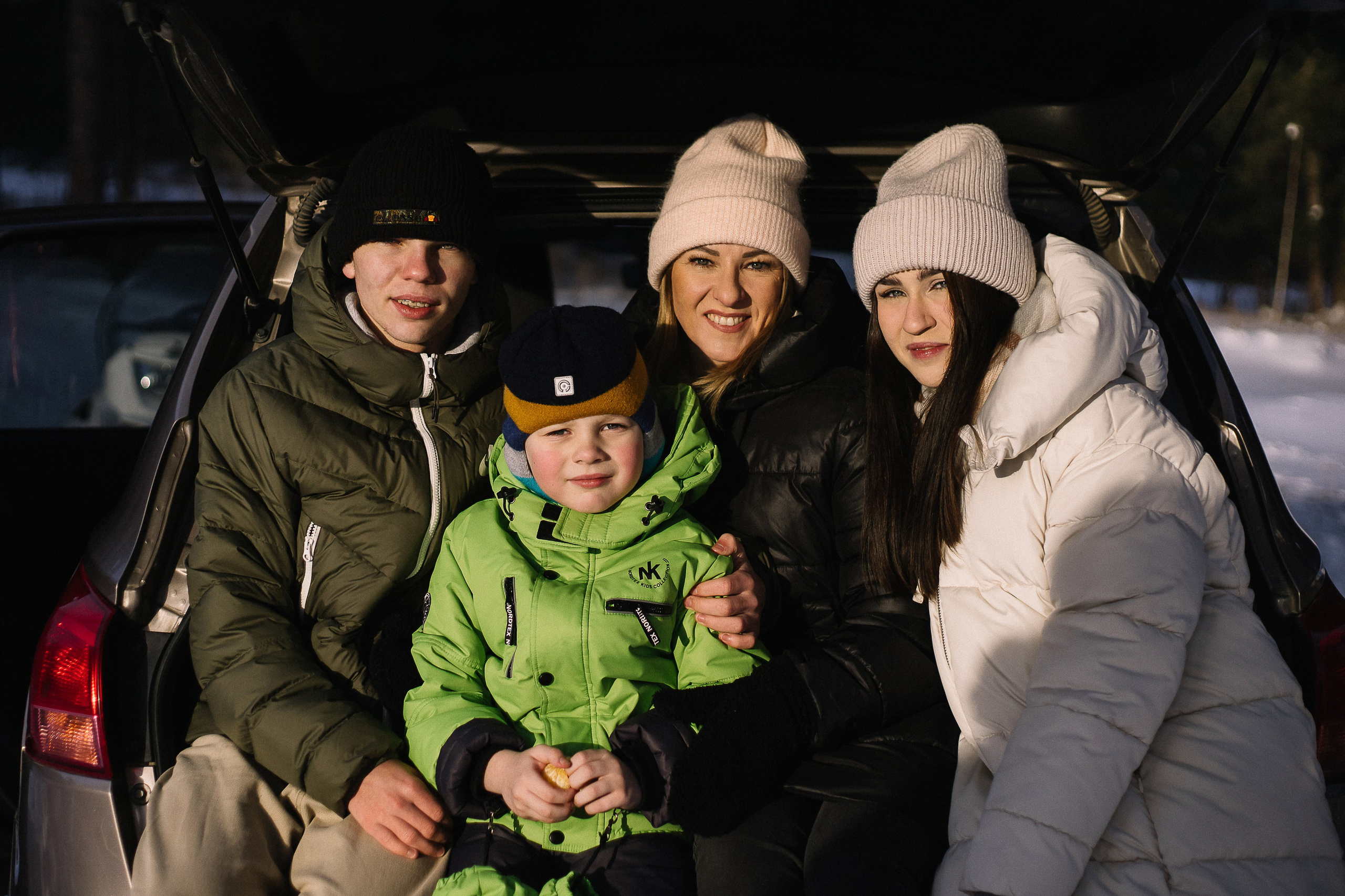 Семейная прогулочная фотосессия. Семейный фотограф в Томске Максимова Екатерина