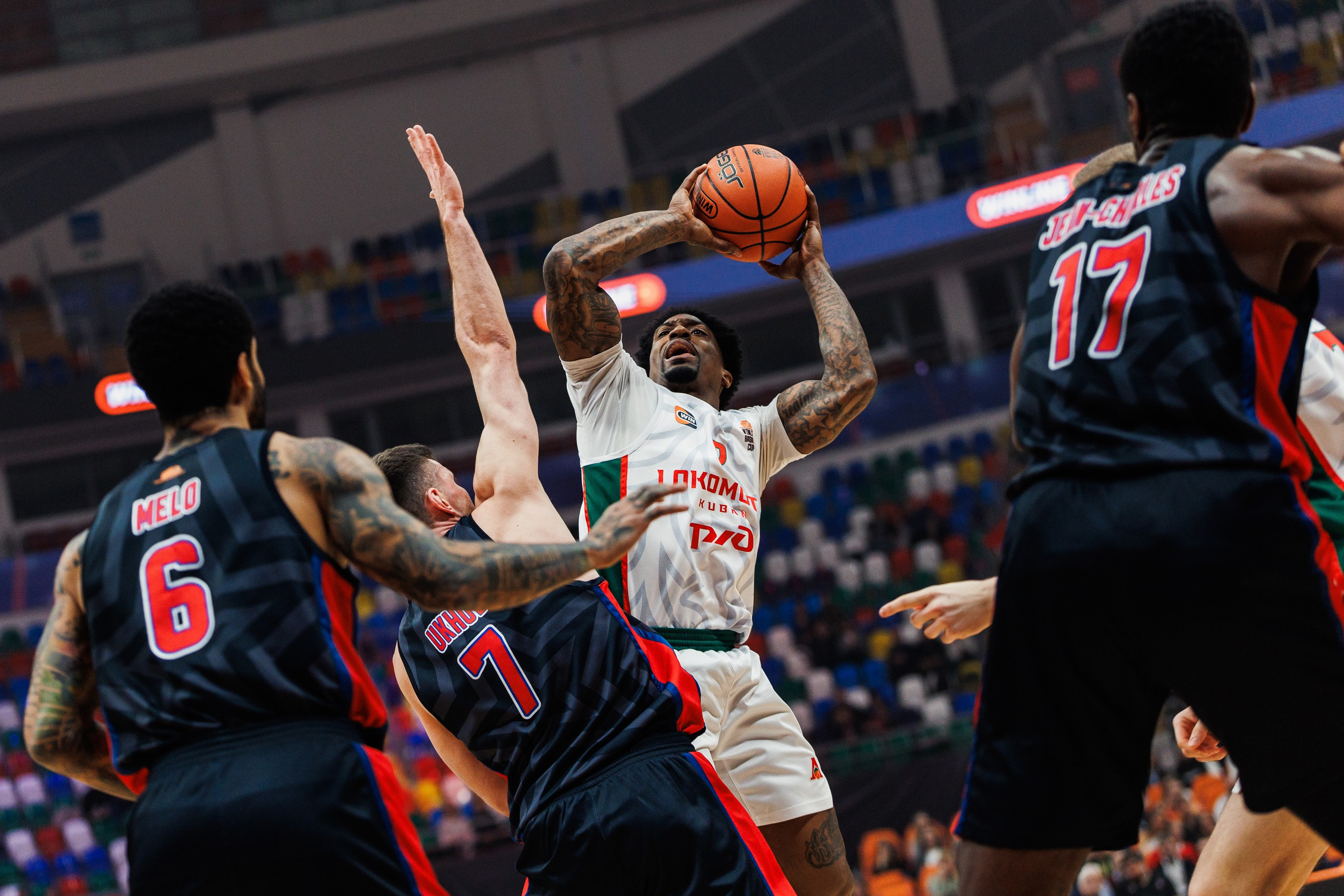 Winline Basket Cup CSKA — Lokomotiv-Luban. Photographer Danil Aykin
