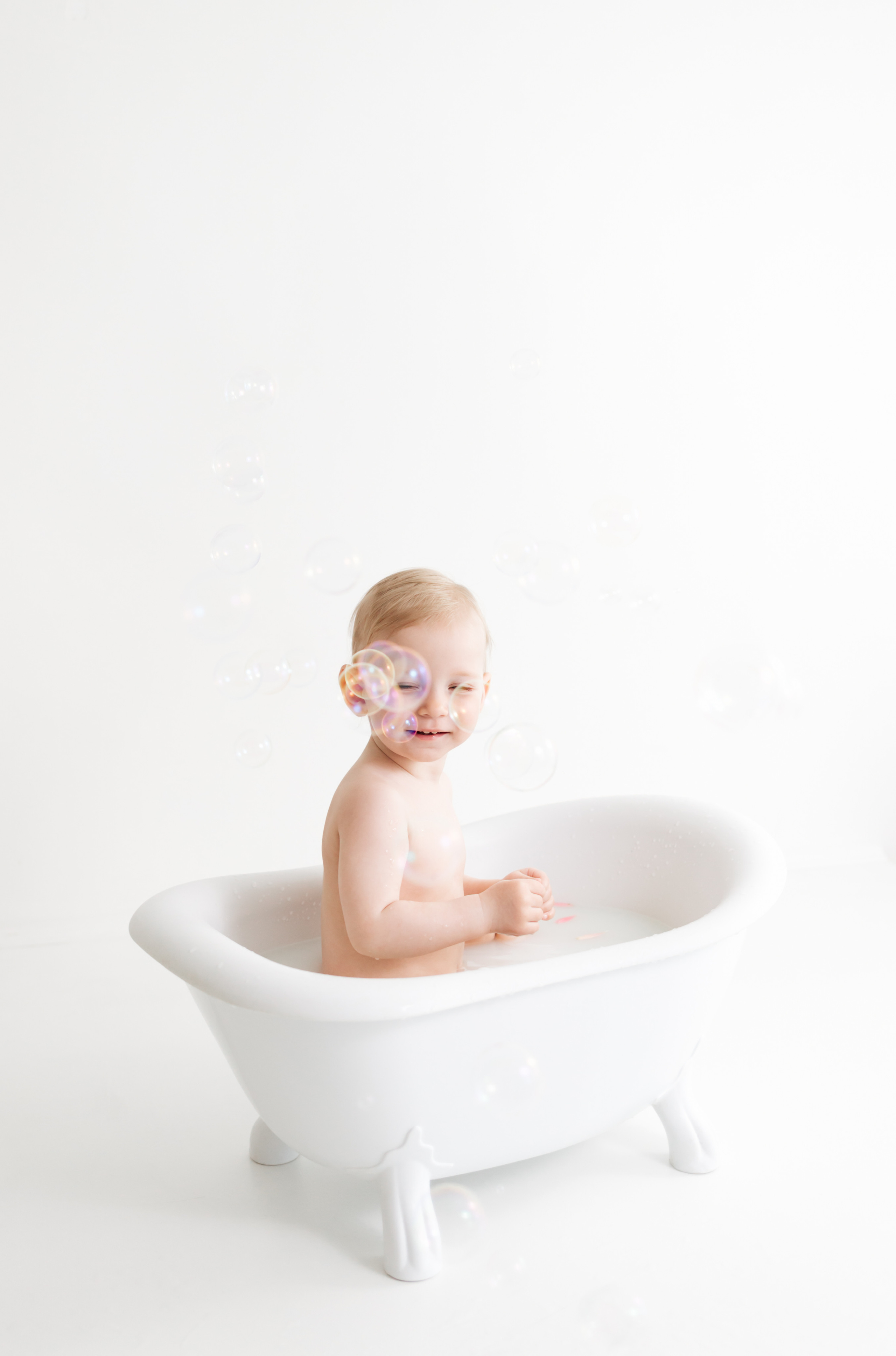 Фотосессия в ванночке