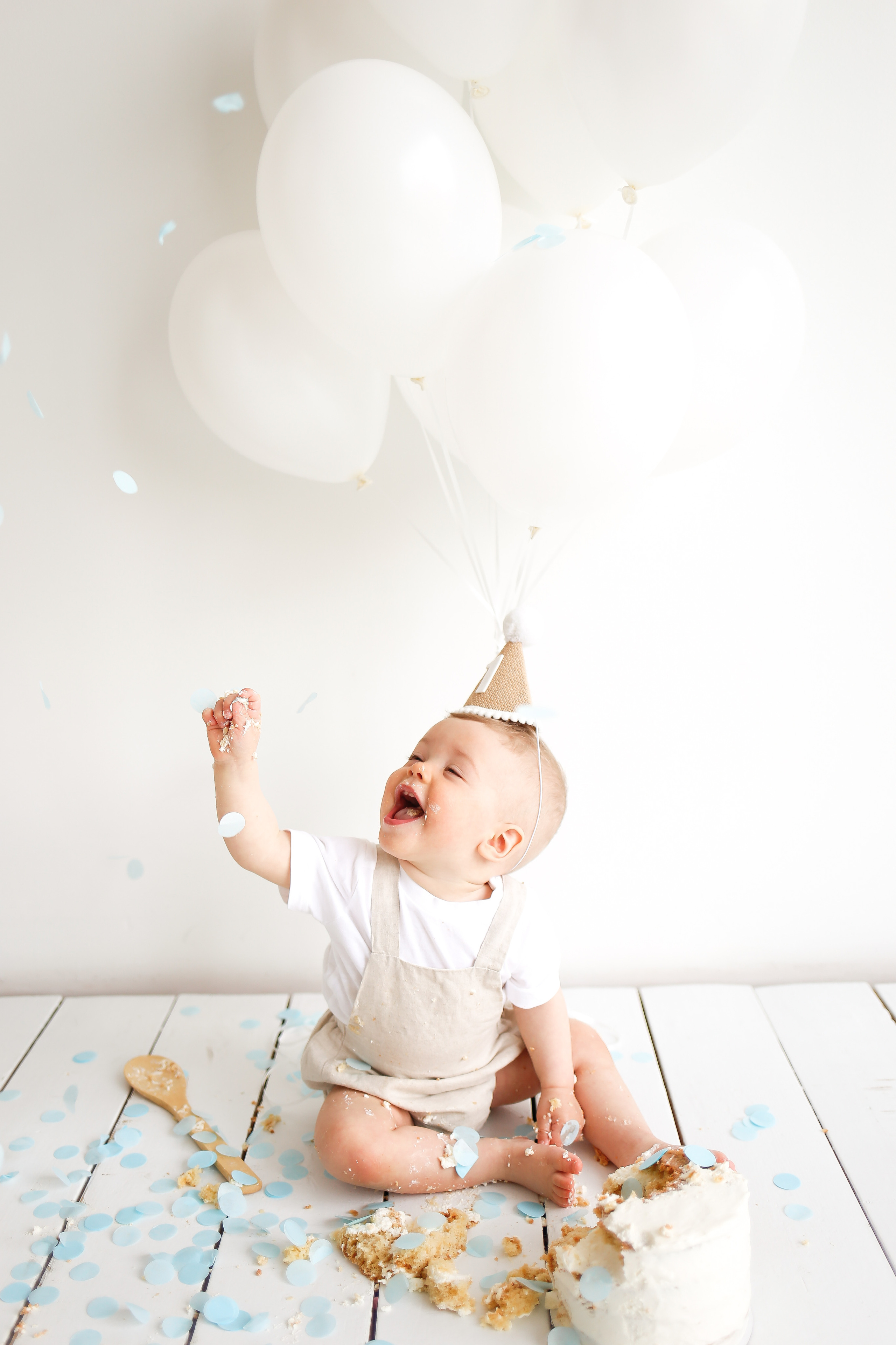 Крушение тортика на один годик. Детский и семейный фотограф Санкт-Петербург, фотосессия Спб