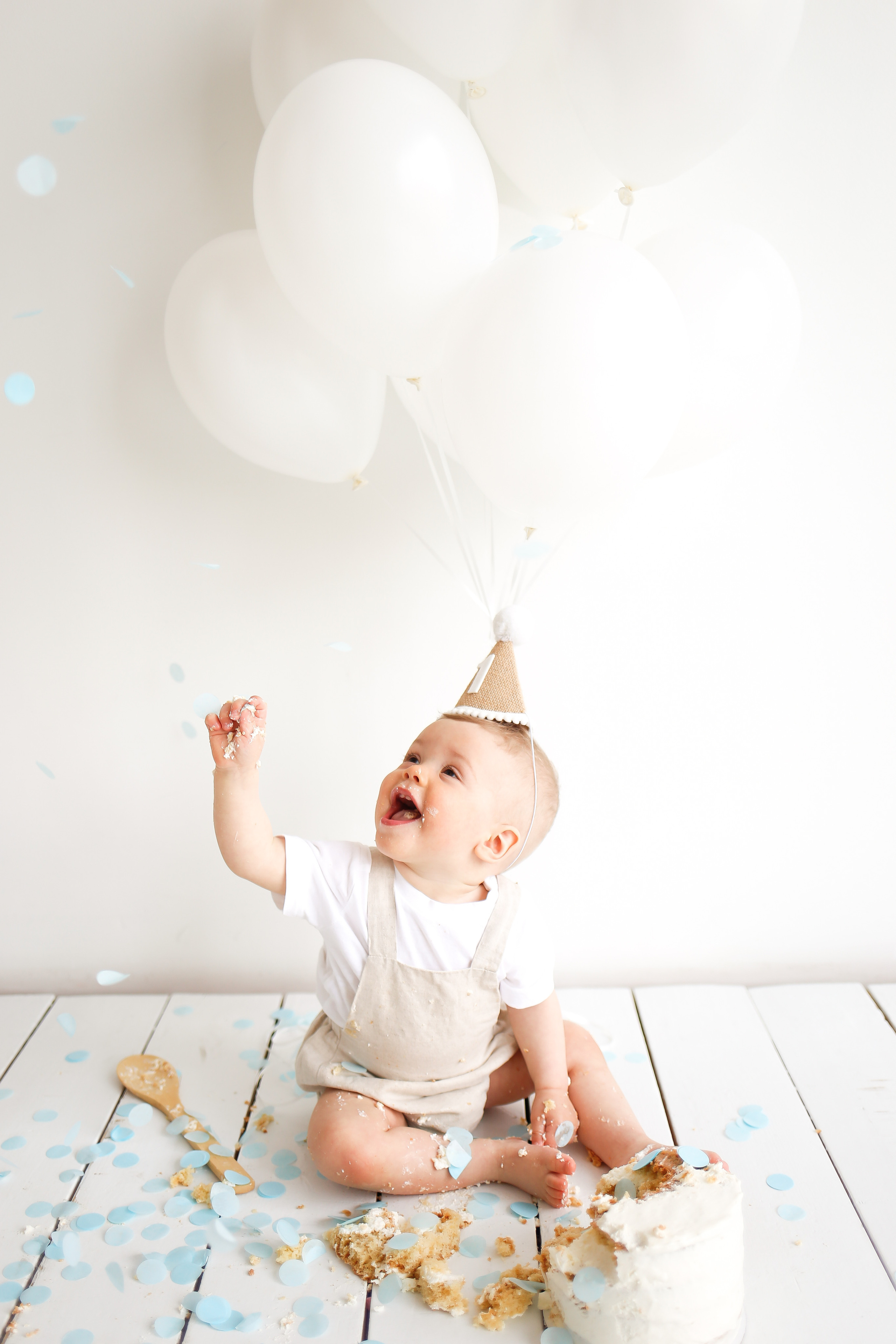 Крушение тортика на один годик. Детский и семейный фотограф Санкт-Петербург, фотосессия Спб