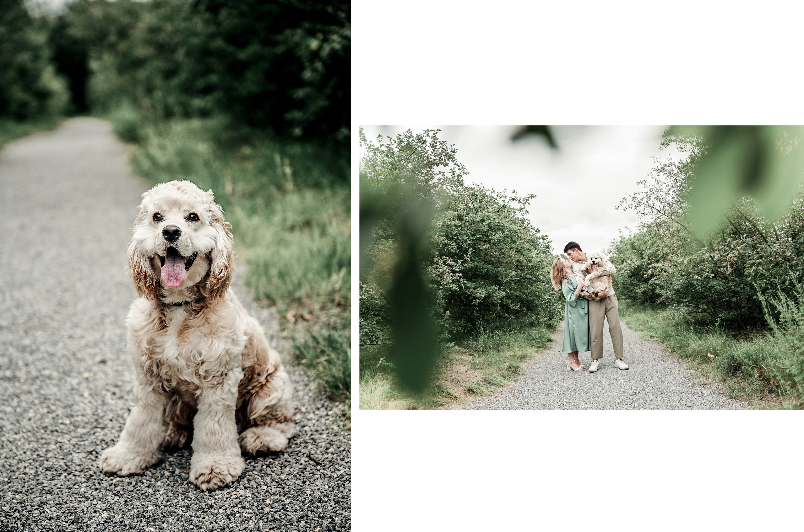 Love story прогулка вместе с песиком))). Свадебный, семейный, детский, контент фотограф в Омске Максим Ильин
