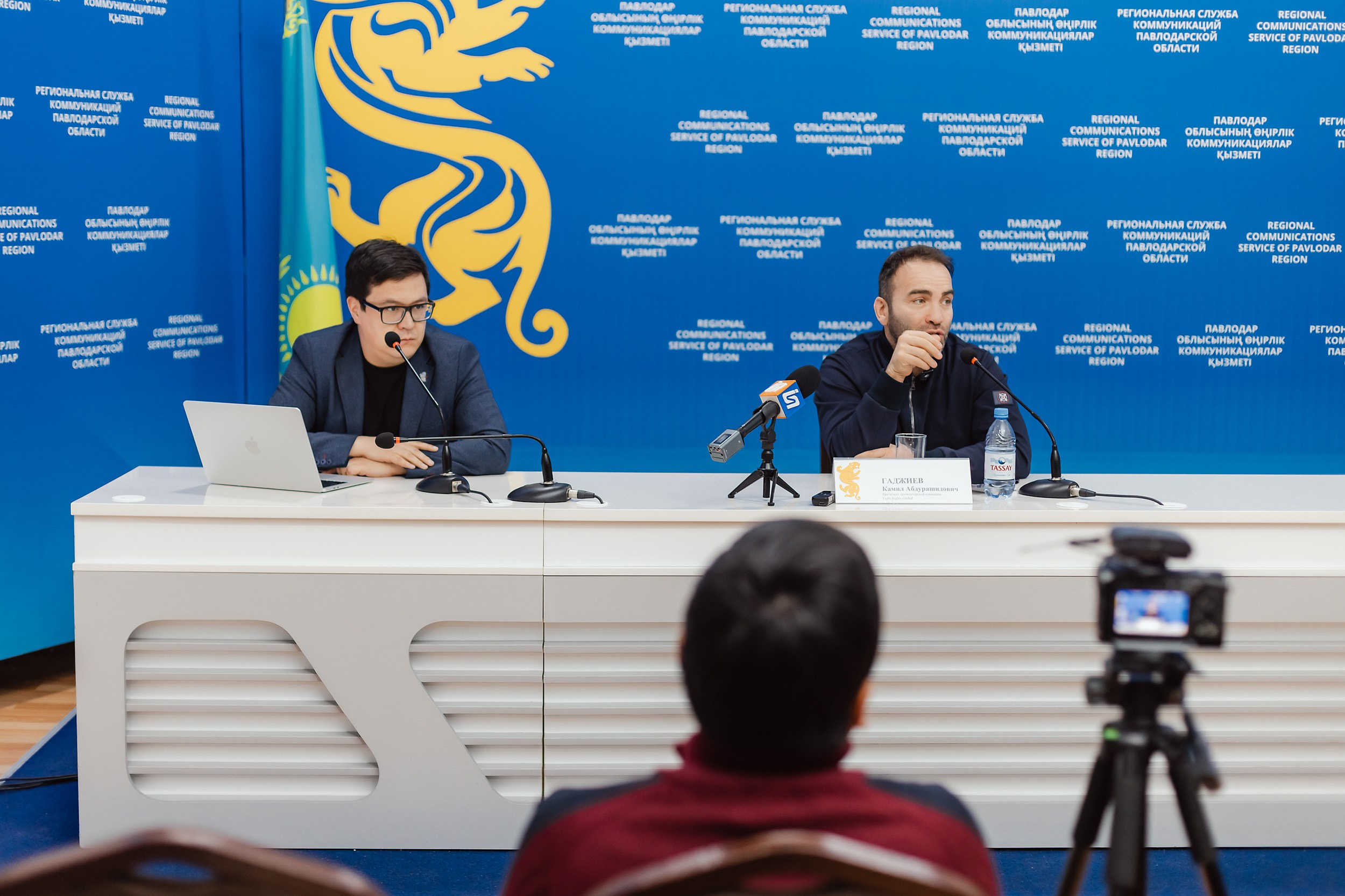 Пресс-конференция Камиля Гаджиева. Кипятком Павлодар
