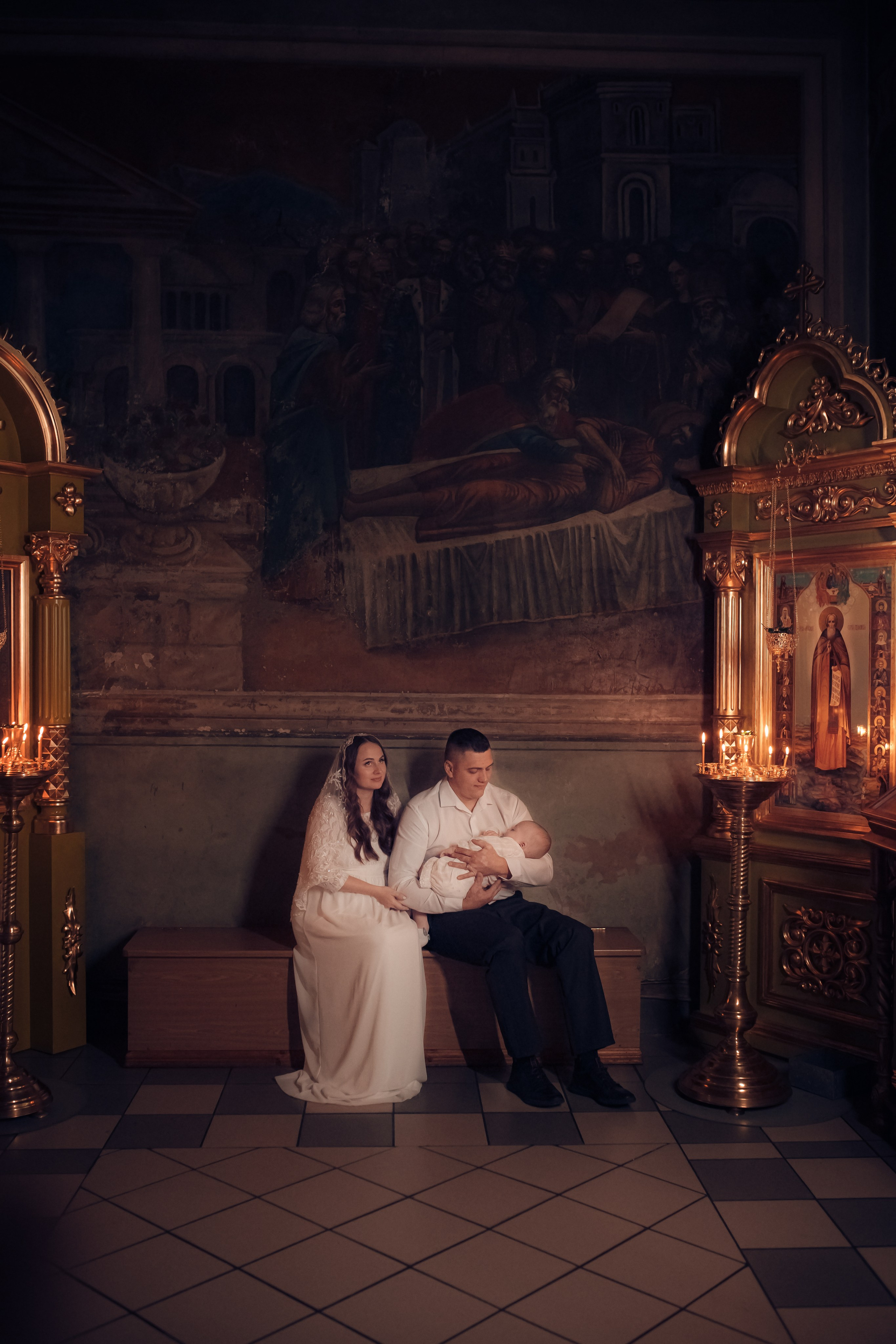 Постановка с Крещения Александра. Съемка Таинств Крещения Венчания, детские и семейные съемки в Пензе