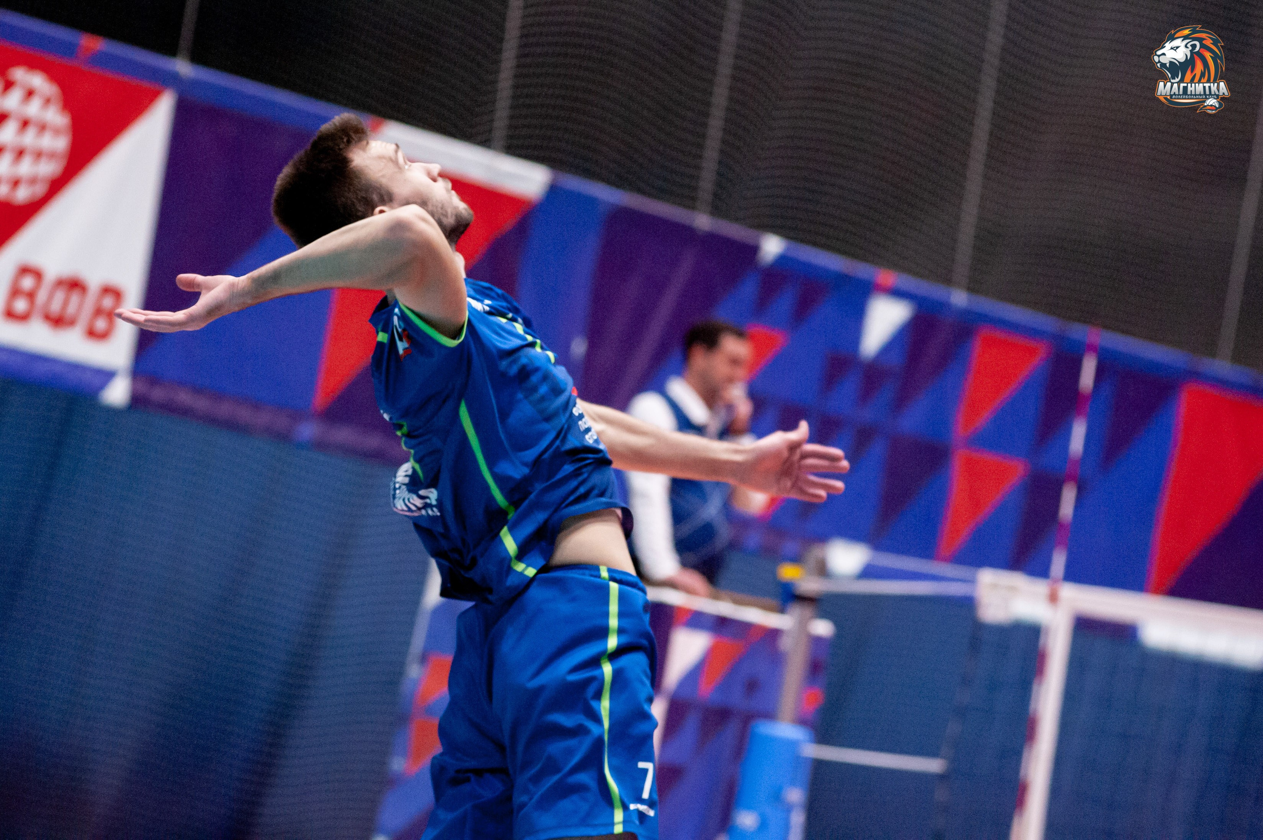 Чемпионат России по волейболу. Высшая лига А. Магнитка — Локомотив-Изумруд. Фотограф Магнитогорск Данил Семенов