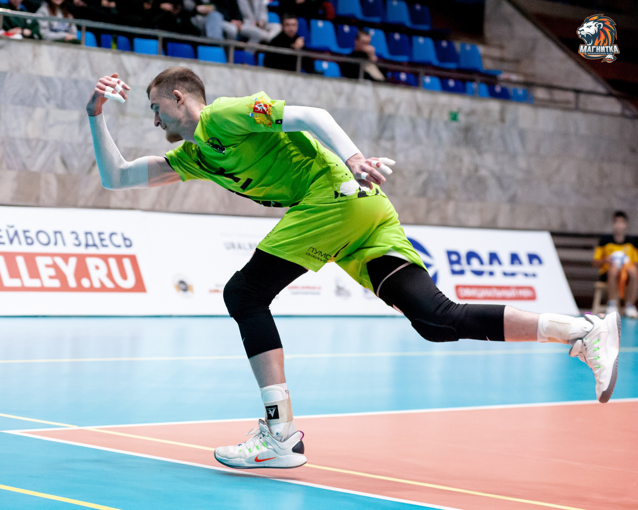 Чемпионат России по волейболу. Высшая лига А. Магнитка — Локомотив-Изумруд. Фотограф Магнитогорск Данил Семенов