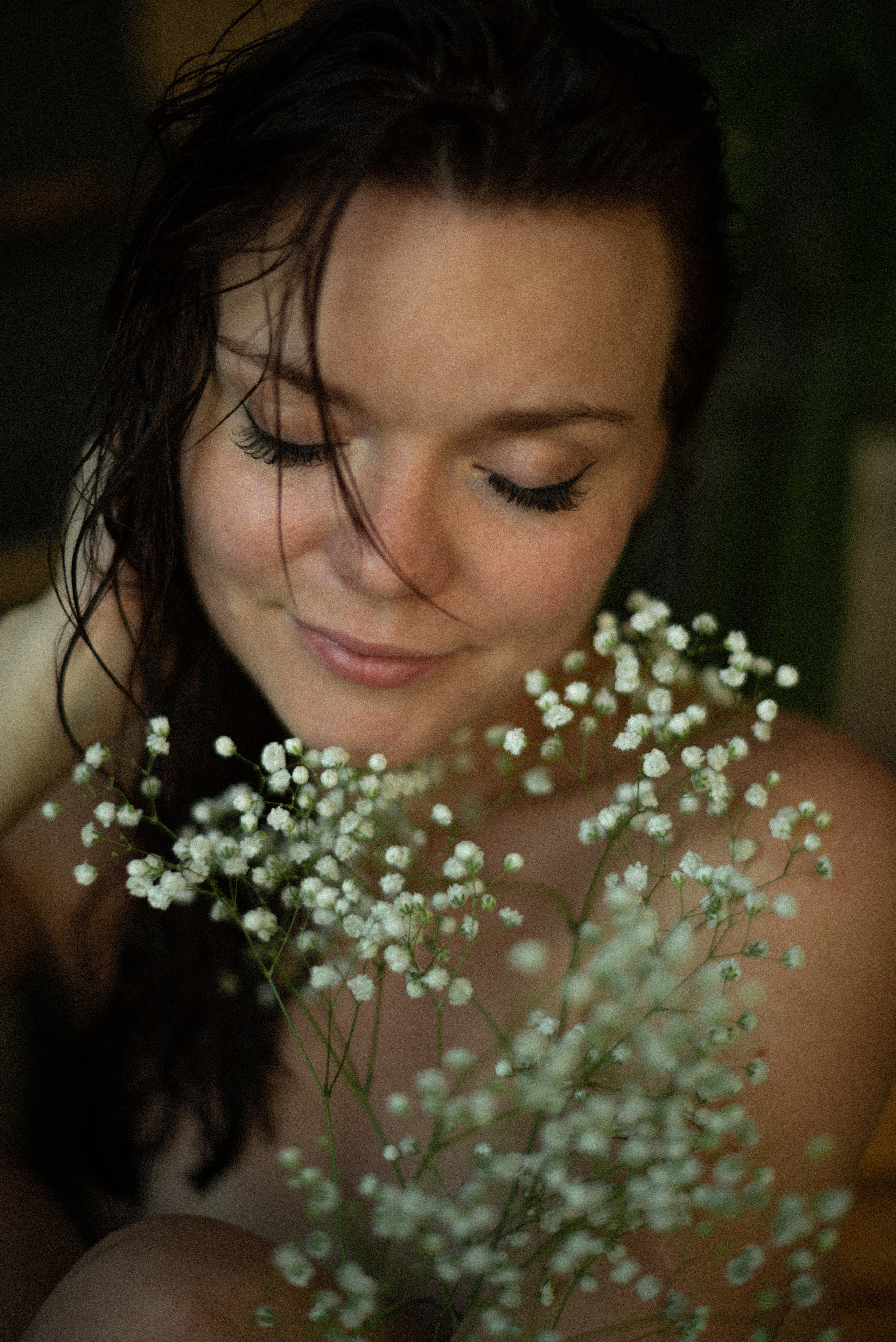 Катя в молочной ванне. Фотограф Катя Любина