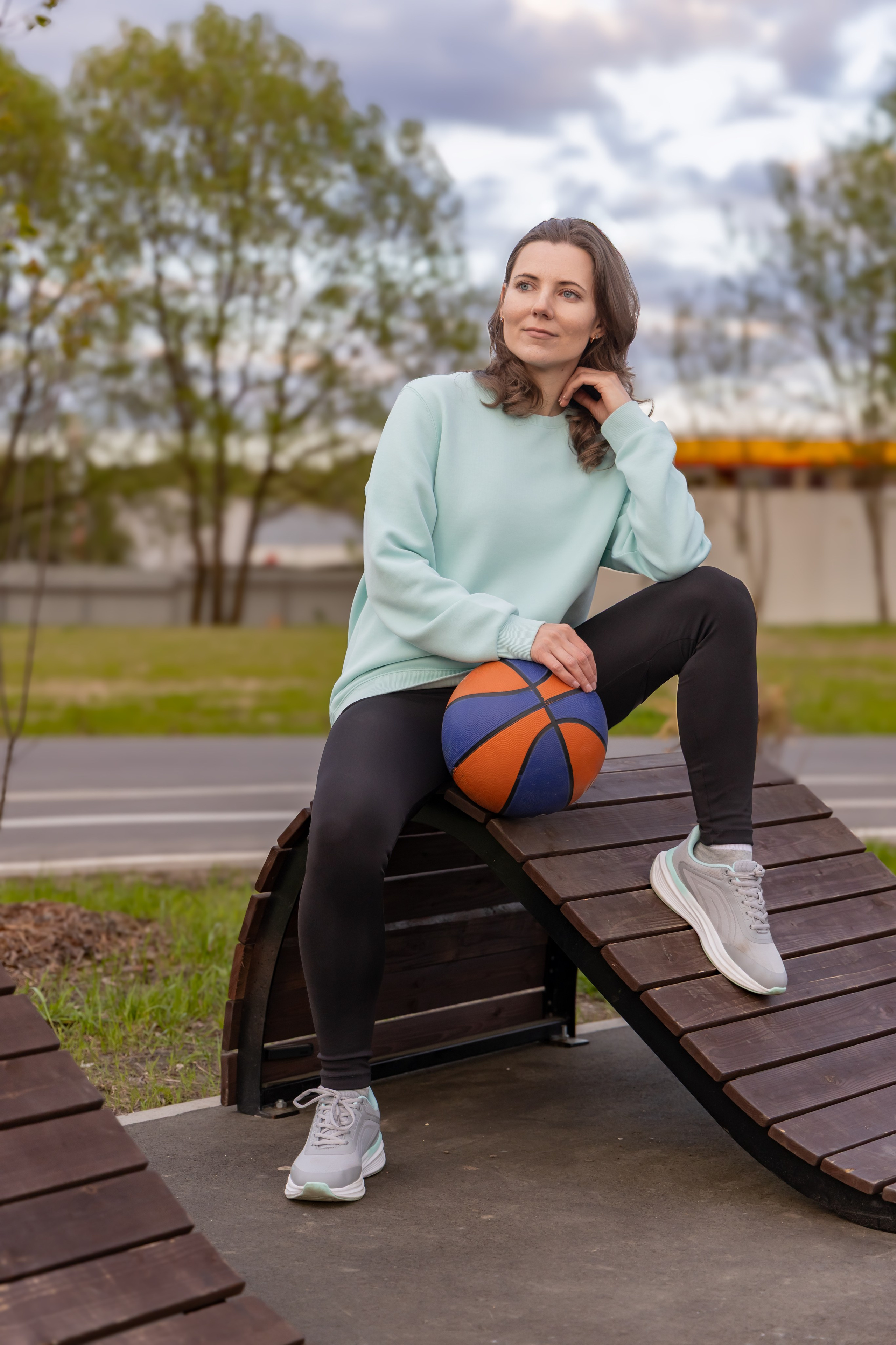 Фотосессия в стиле спорт #2 — Модель Ирина Елисеева. Репортажный, семейный и студийный фотограф в Москве Демин Алексей