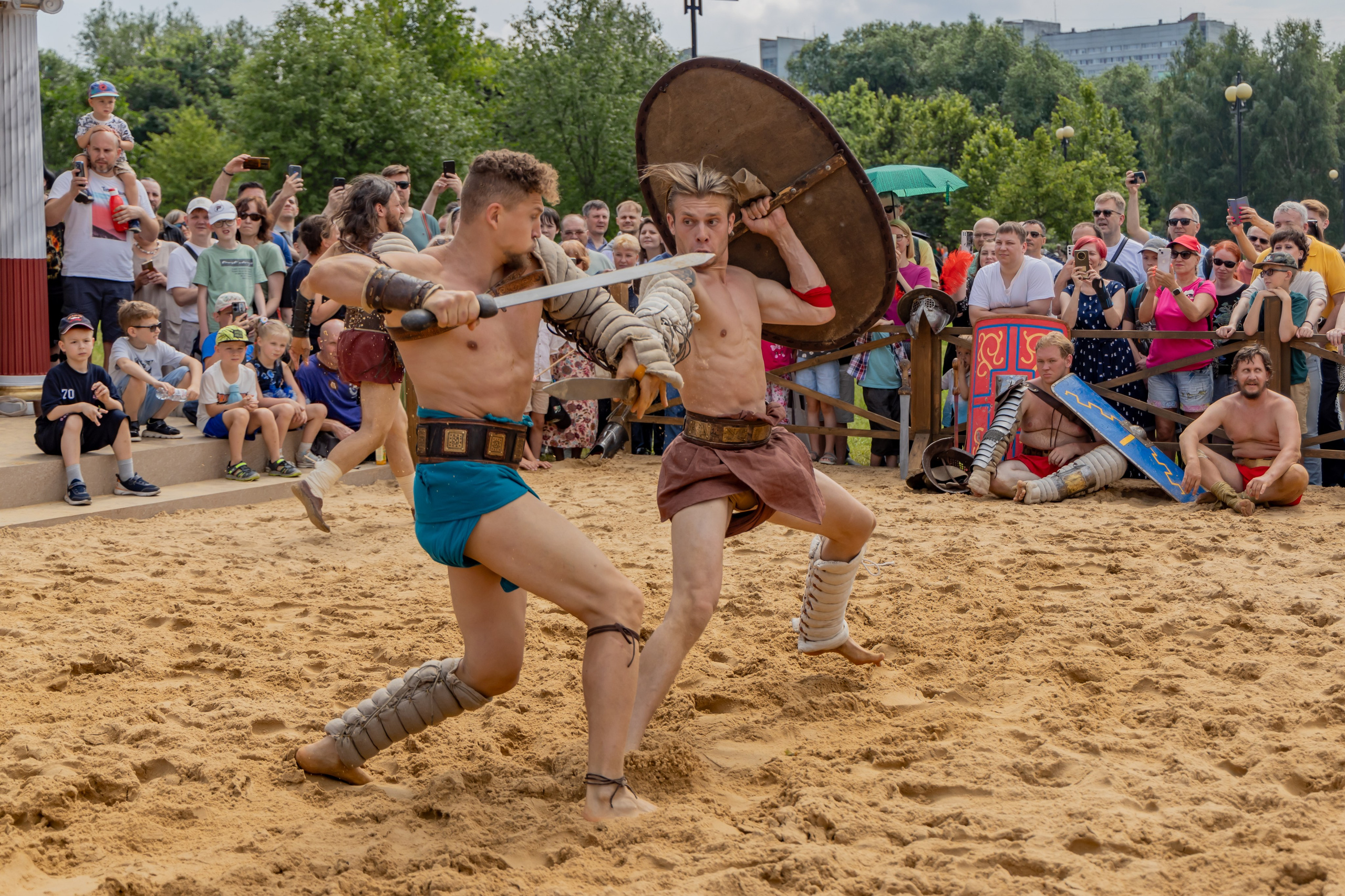 Времена и эпохи 2024. Ростокинский акведук. Площадка Античность. Репортажный, семейный и студийный фотограф в Москве Демин Алексей