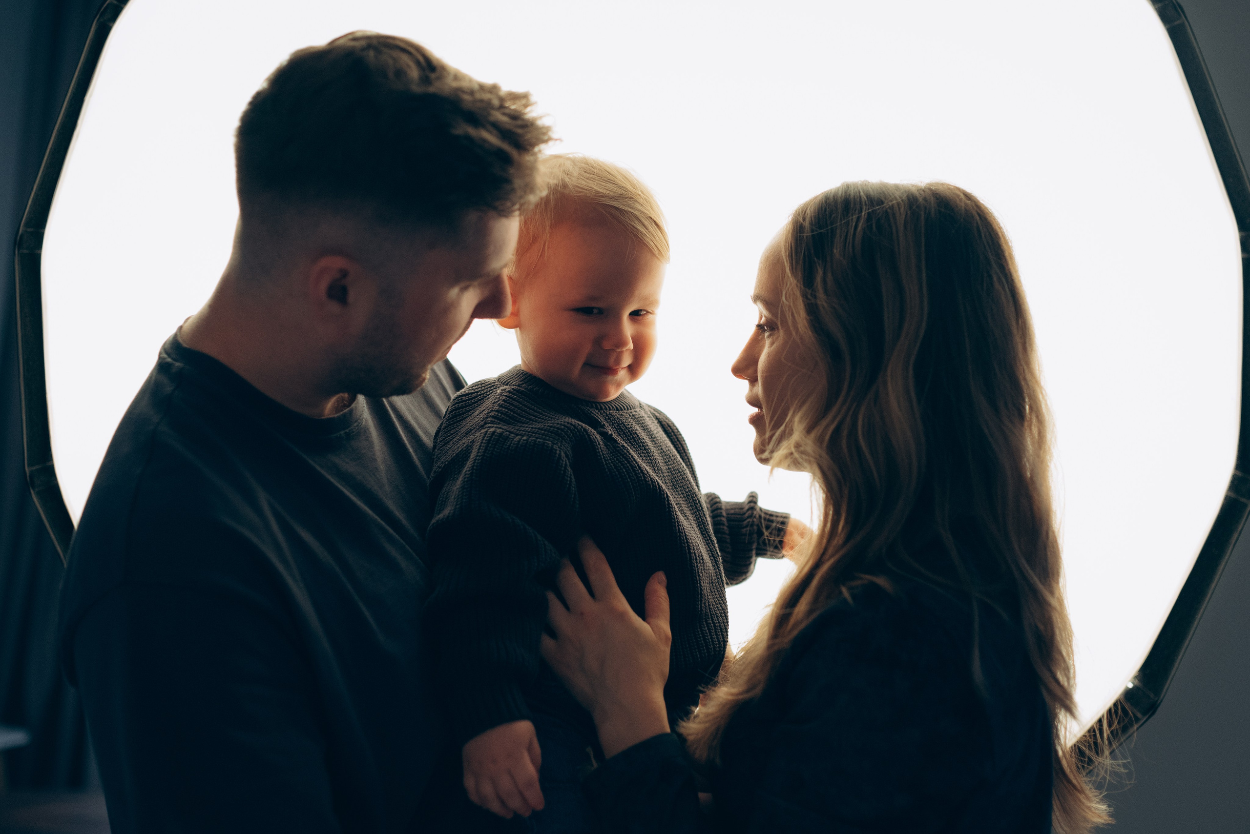 Годовасие с мамой и папой. Семейный и детский фотограф в Щелково Алена Дробот