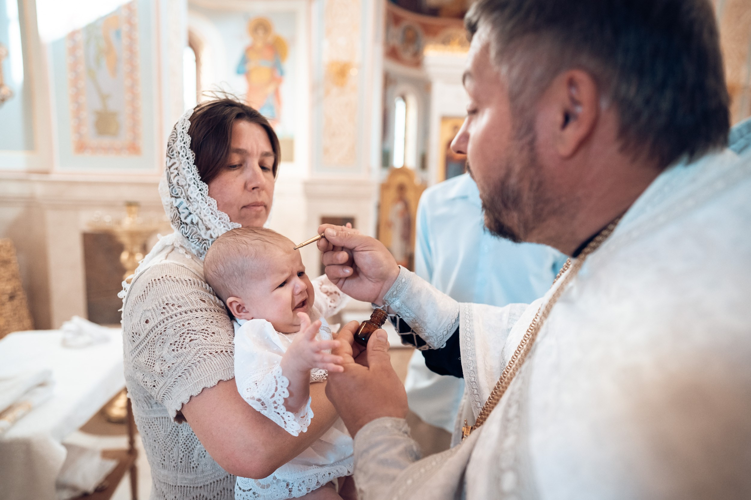 Крещение в Александро-Невском соборе Симферополь. Церковный фотограф Севастополь