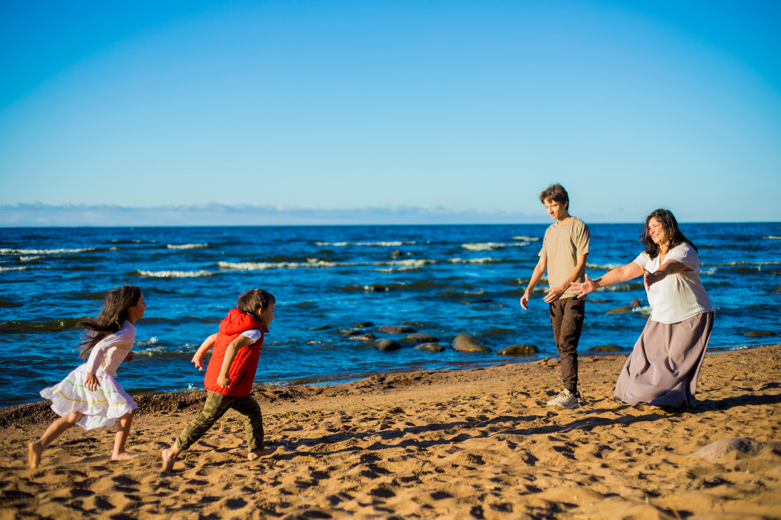 Аня, Вова, Вера и Ванечка. Фотограф Александра Степанова