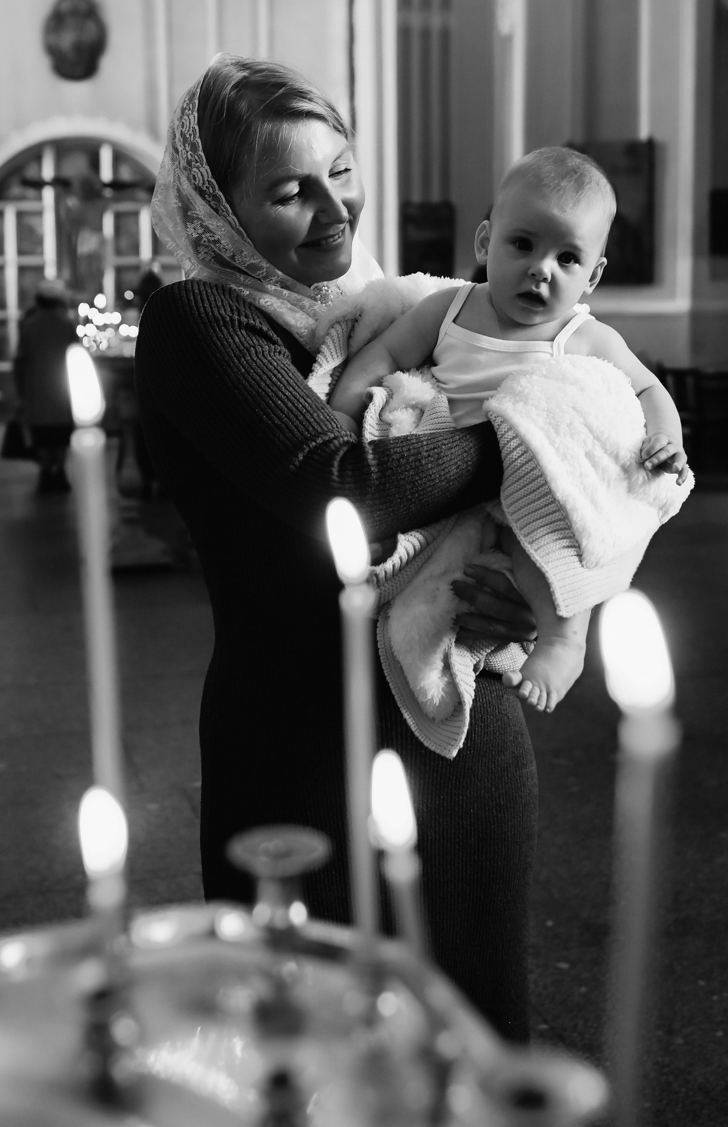 Крещение Любочки. Семейный и свадебный фотограф в Санкт-Петербурге Яна