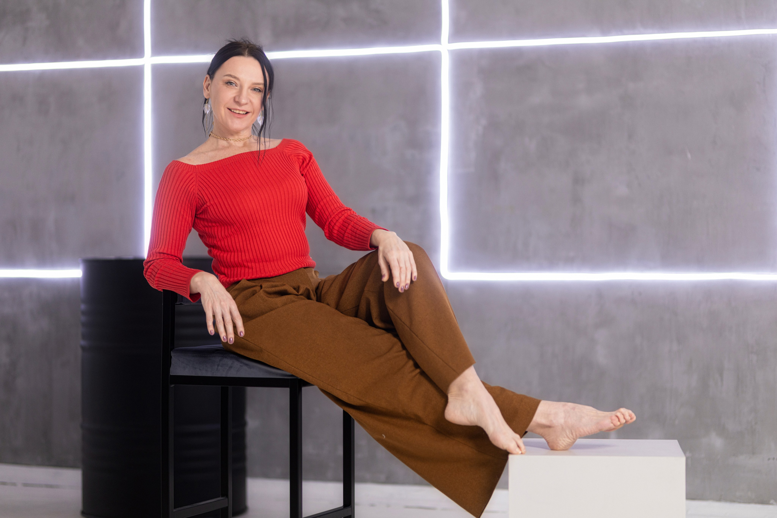 Новогодняя фотосъемка для клиентов студии балета в Воронеже