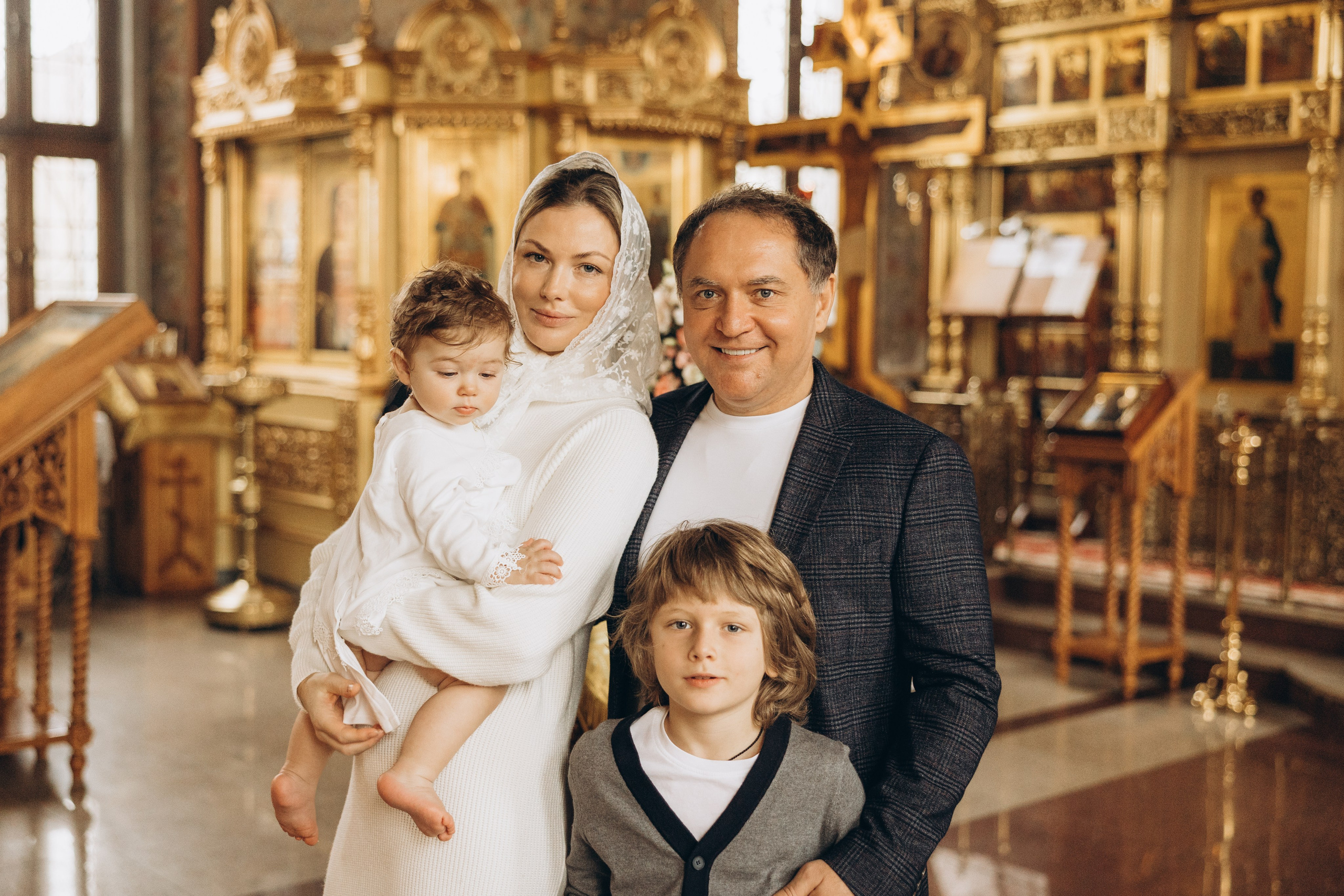 Крещение Дианы. Семейный фотограф в Москве Виктория Ястребинская