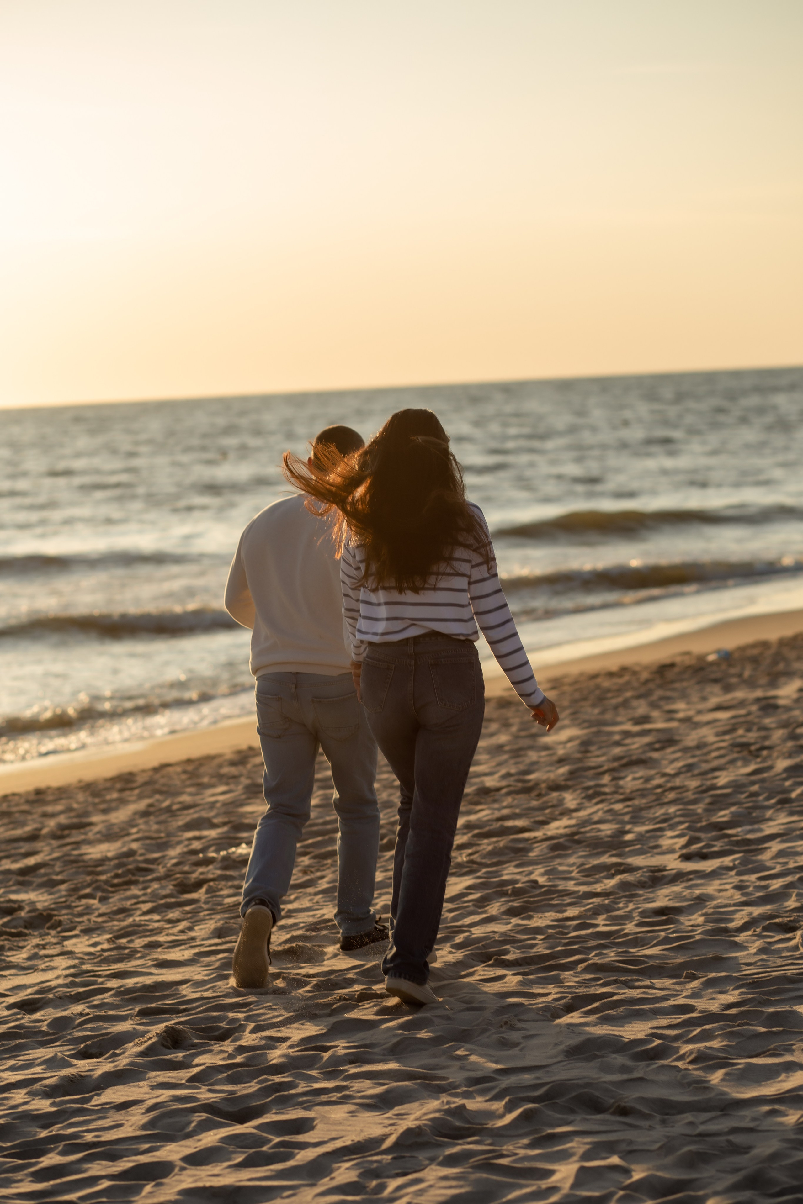 Павел и Татьяна. Закат в Янтарном. Фотограф в Калининграде Решетникова Алина