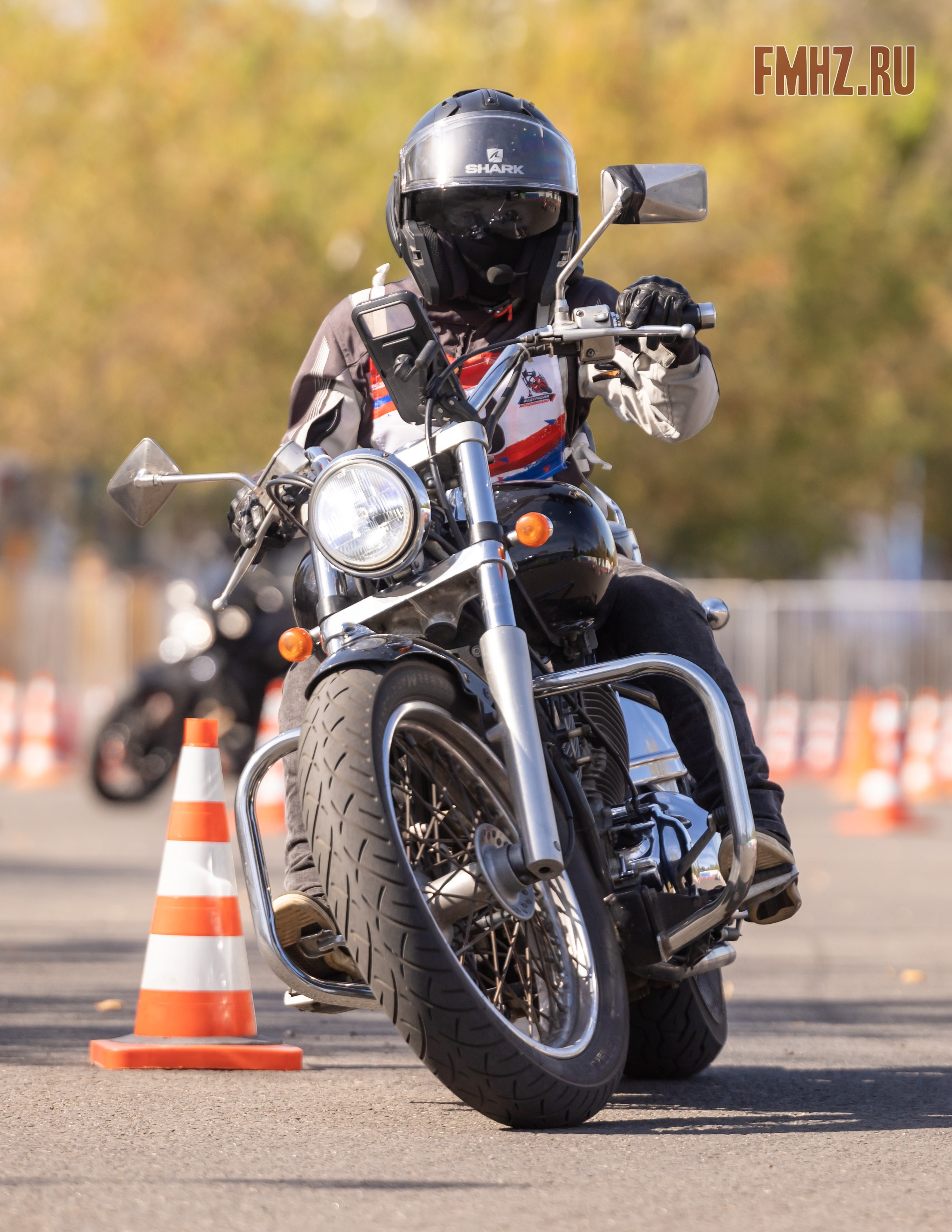 Соревнования по мотоджимхане на площадке Мосгортранс 15.09.2024. Фотограф Владимир Охрименко