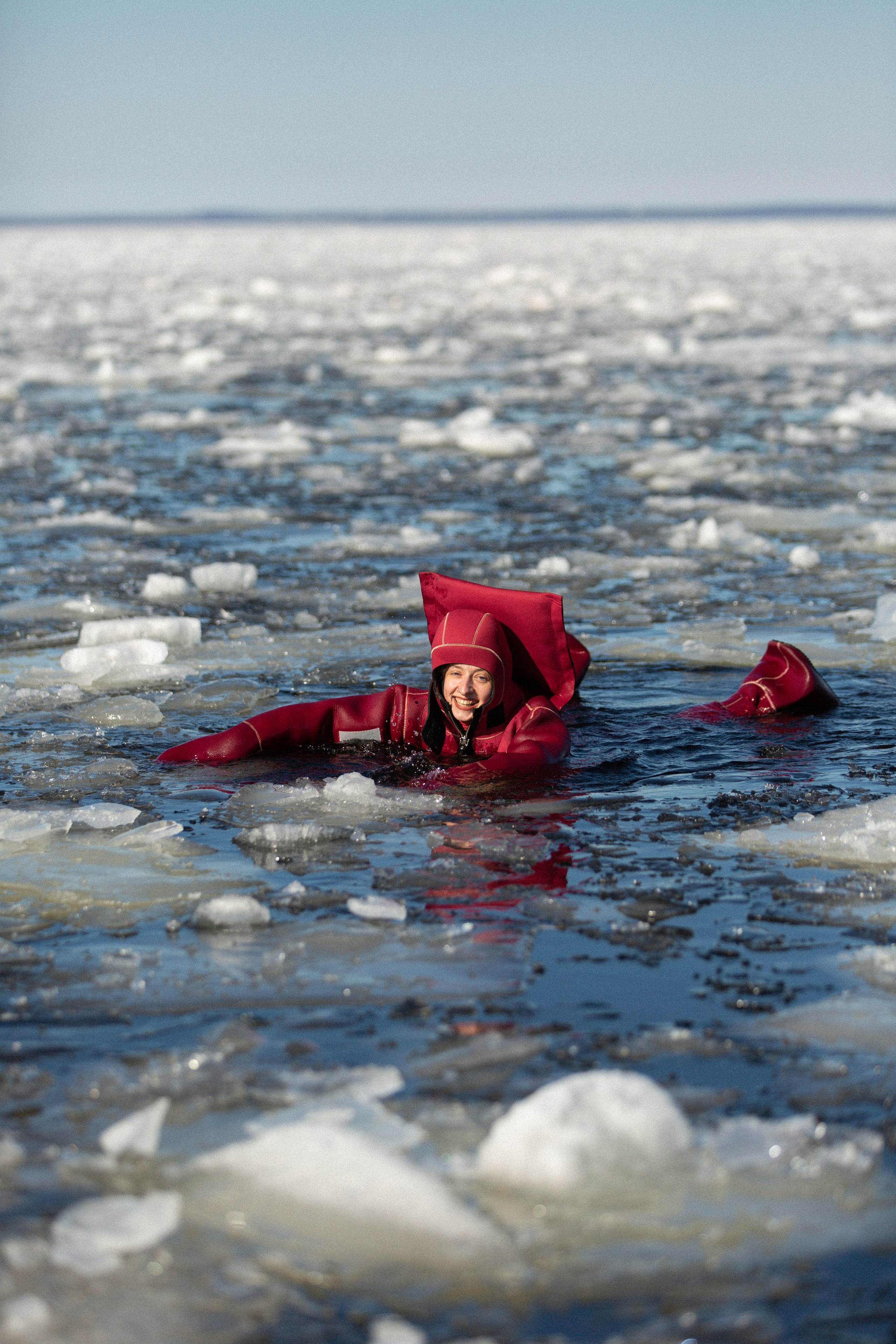 Ice floating. Снимаю съемки