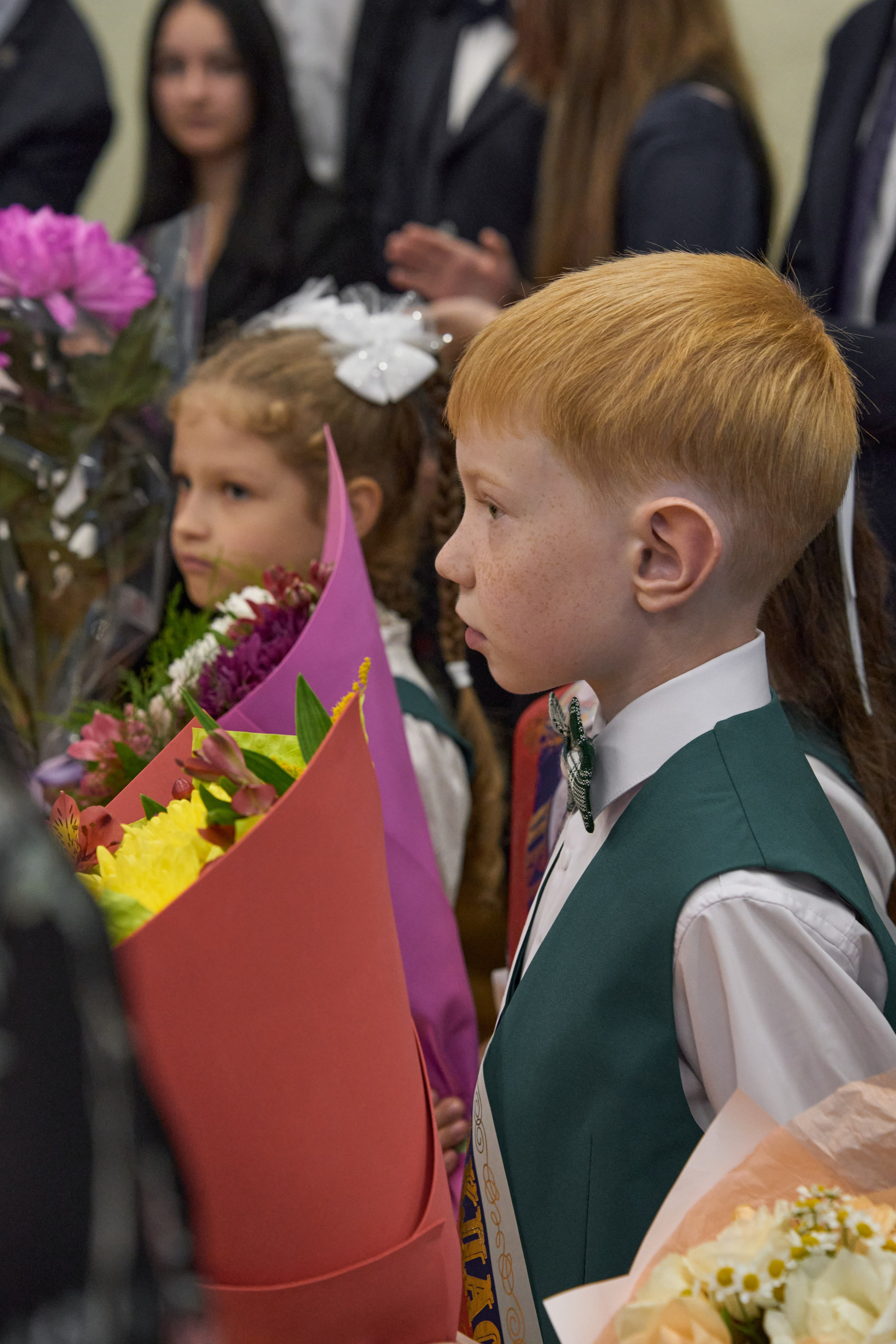 Школьная линейка. 1«Б». Фотограф в Санкт-Петербурге Настя Атом