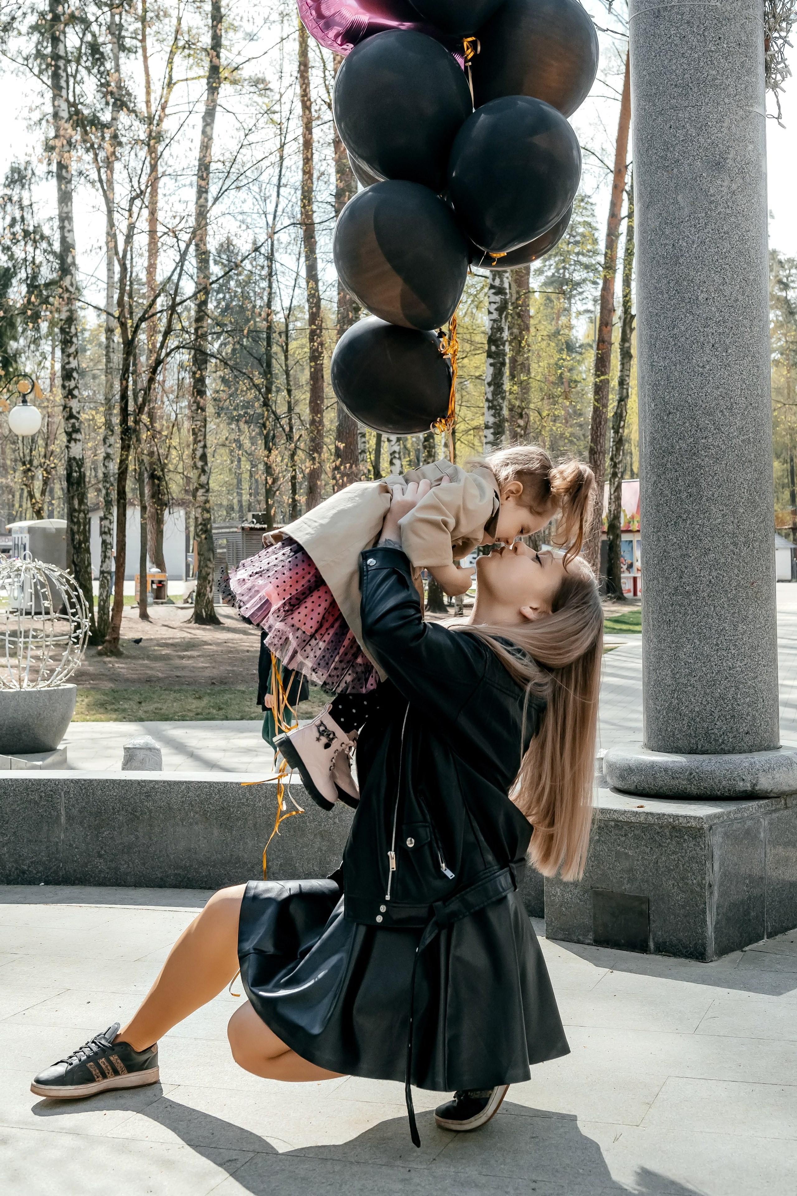 Кристина и семья, Ногинск, парк. Свадебный и семейный фотограф Виктория Носачёва. Щелково, Москва и МО