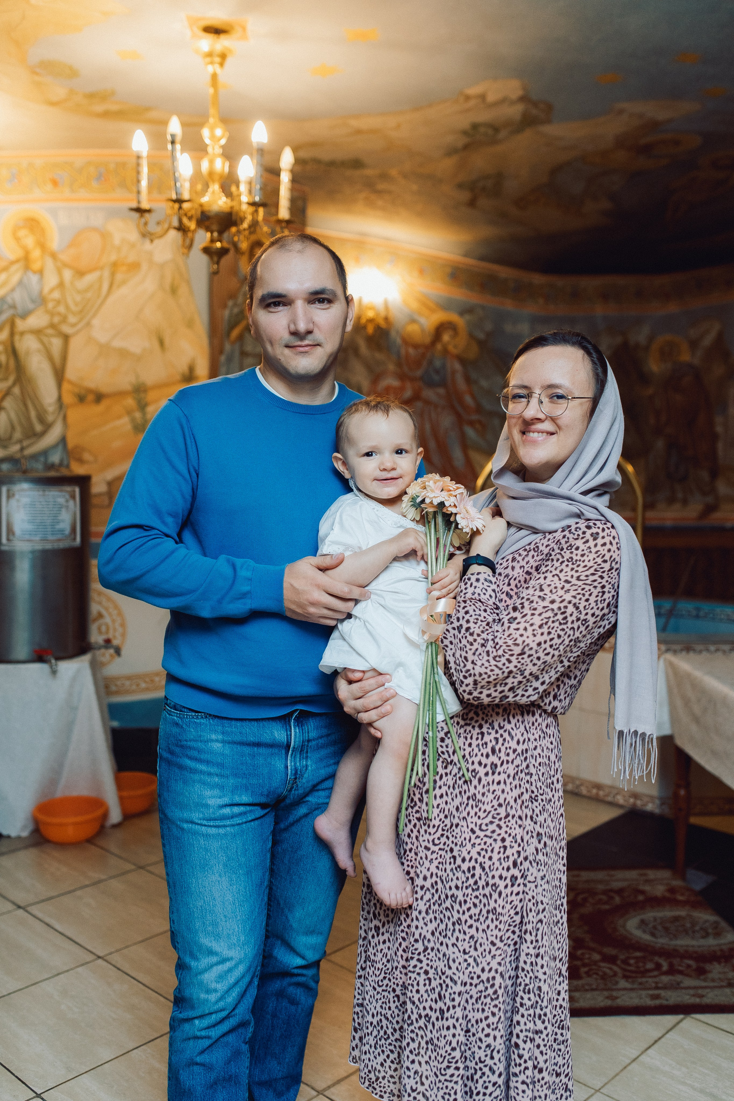 Крещение в Троицком соборе